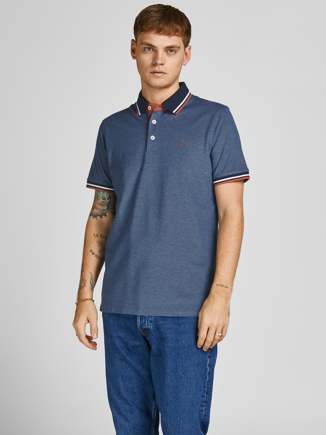 Jack & Jones Poloshirt »JJEPAULOS POLO SS 2PK MP NOOS«