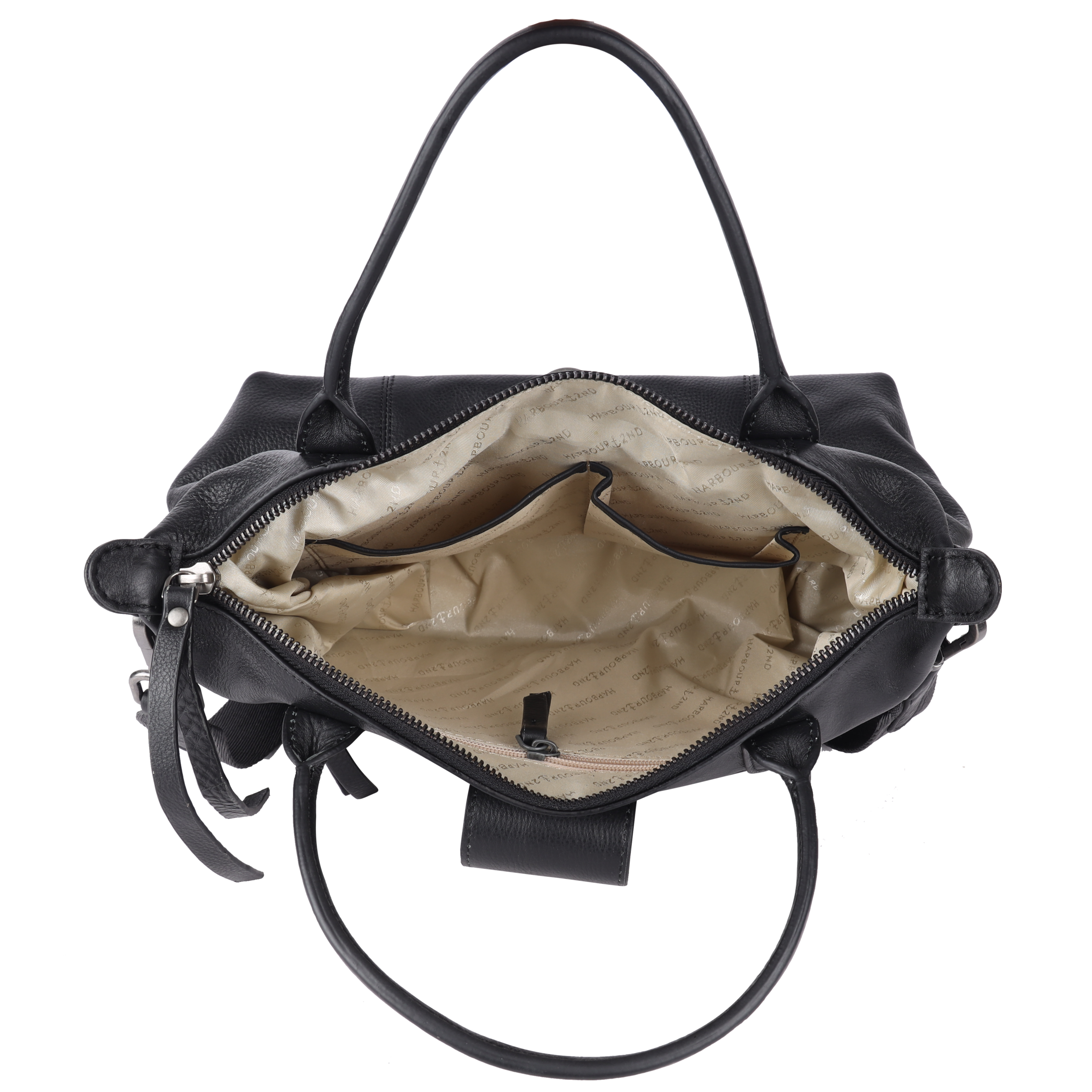 HARBOUR 2nd Shopper »Liane« , Damen Handtasche, Umhängetasche, Schultertasche mit Logoprägung