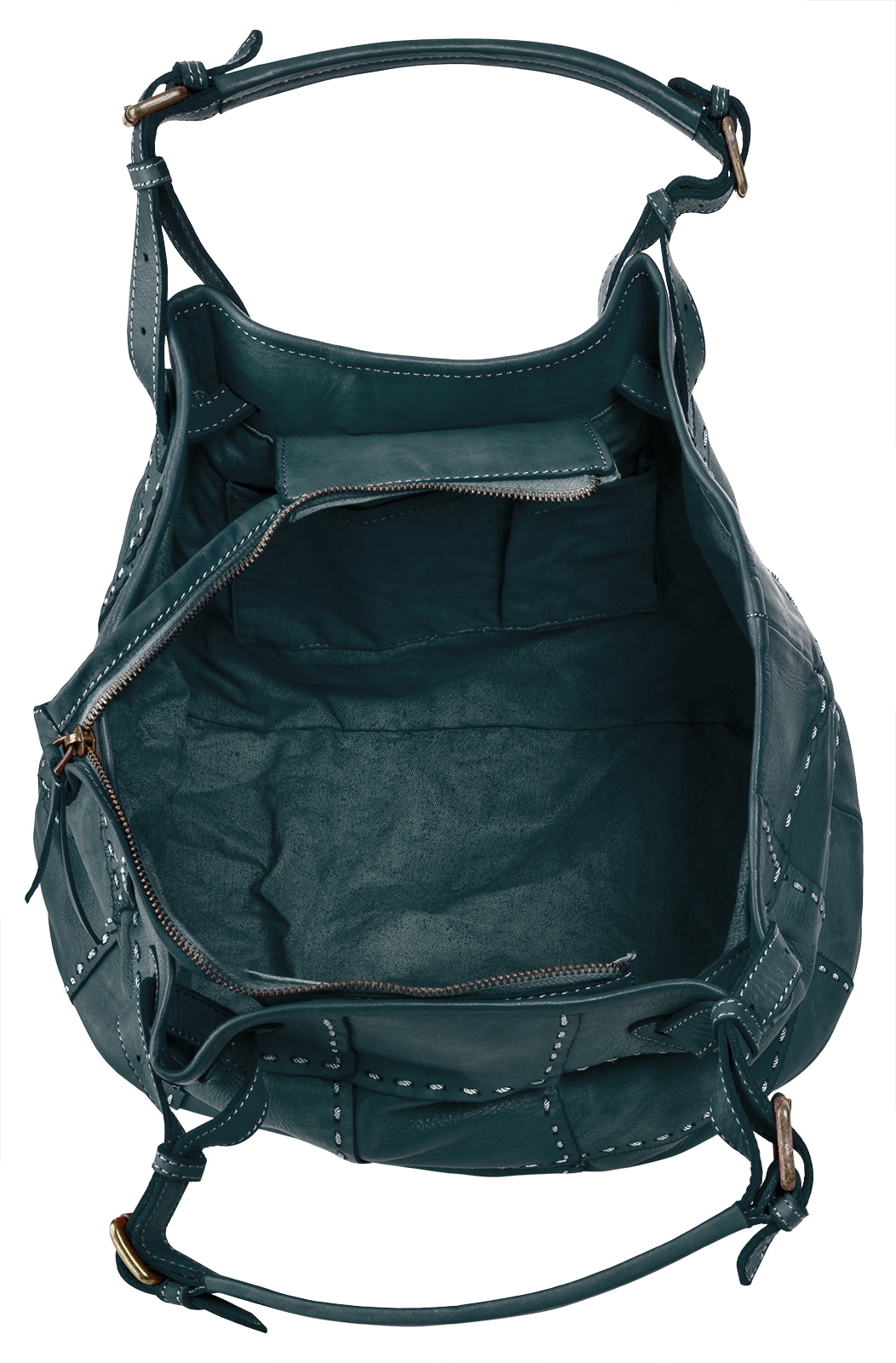 Samantha Look Shopper, echt Leder, Made in Italy