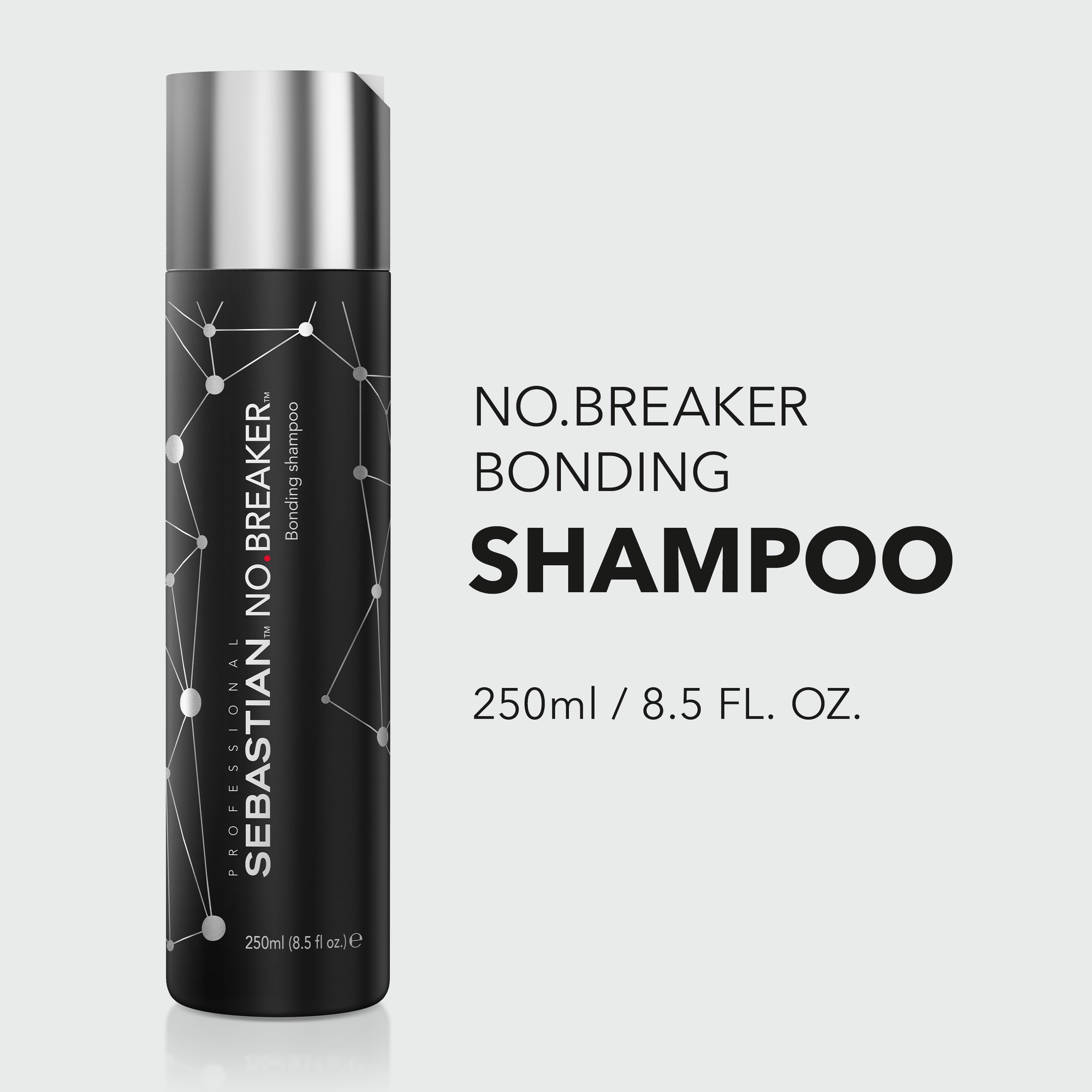 Sebastian Professional Haarshampoo »NoBreaker Shampoo« gegen Haarbruch, stärkt das Haar, ultimativer Glanz