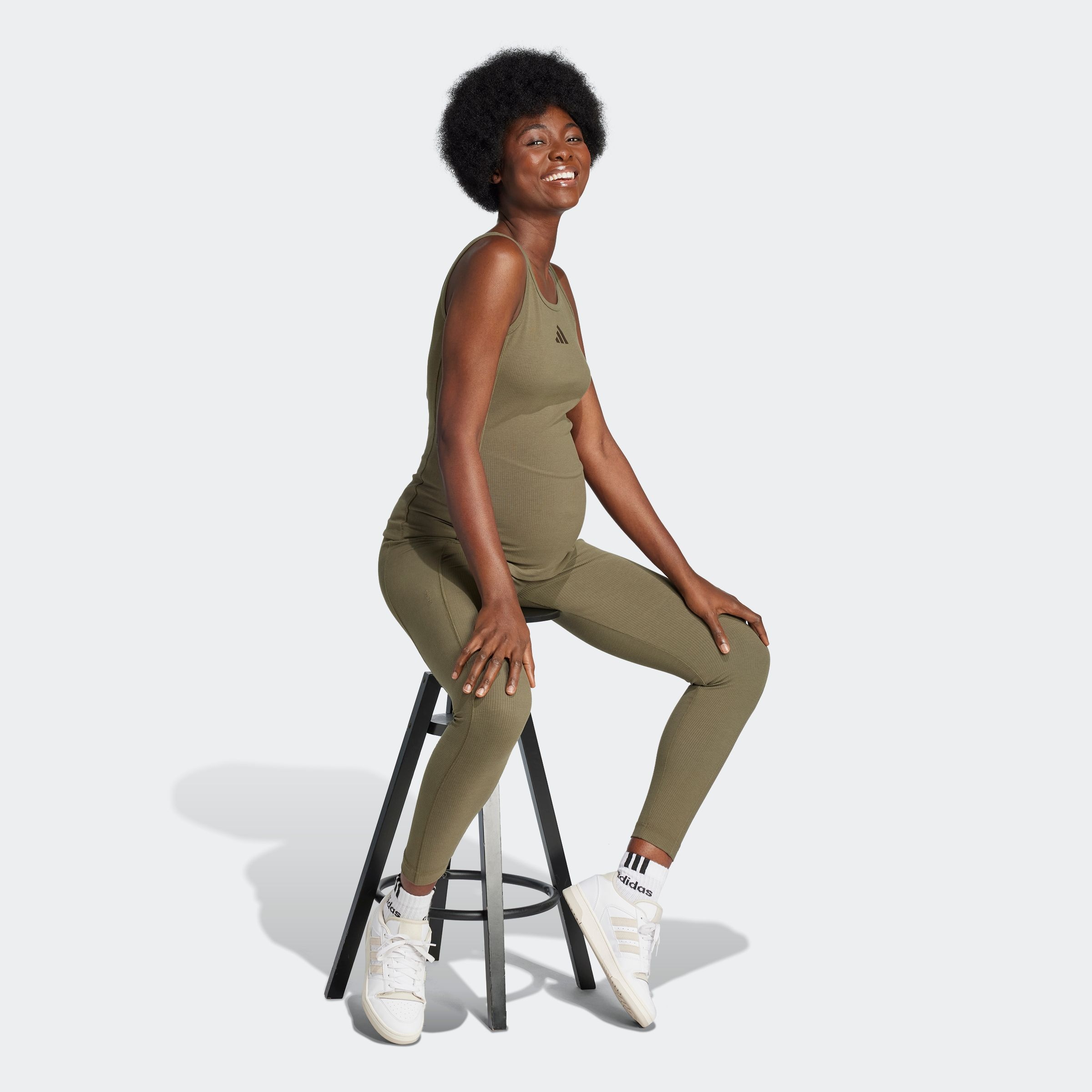 adidas Sportswear Trainingstights »W MATERNITY LEG«, (1 tlg.), Umstandsleggings, elastischer und extrahoher Bund