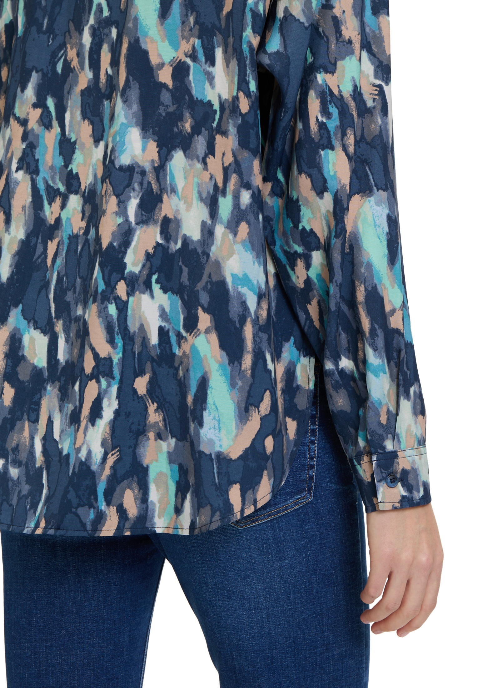Betty&Co Hemdbluse »Hemdbluse mit Print«