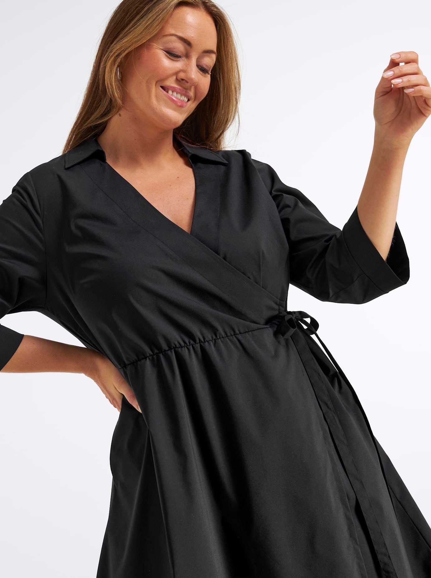 Sheego Wickelkleid »Kleid«