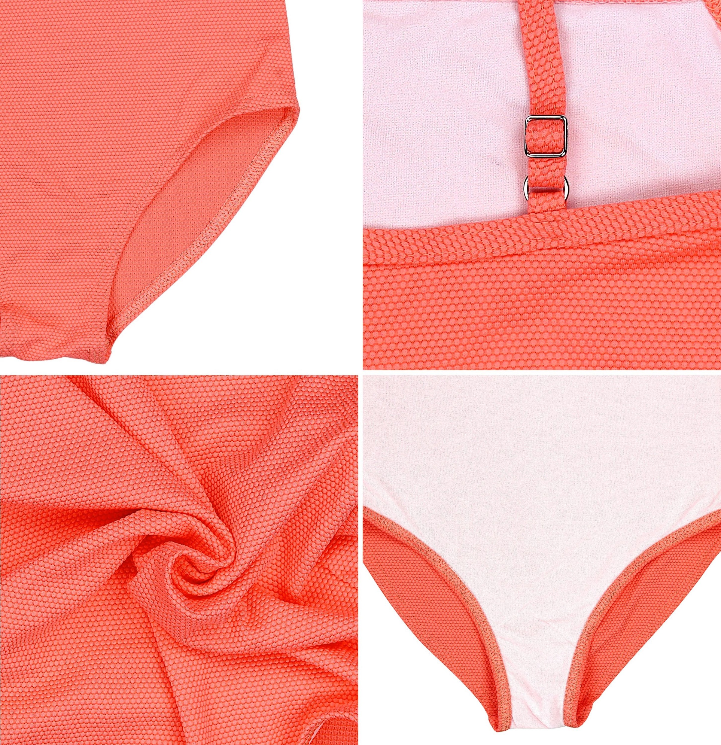 AQUARTI Badeanzug »Badeanzug Mädchen Badeanzug mit Spaghettiträgern«