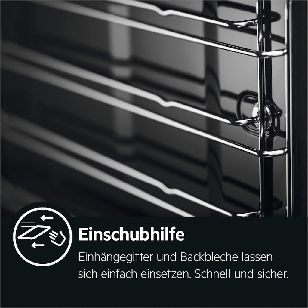 AEG Backofen-Set »TEAMHHB«, BES33101ZM, mit Teleskopauszug nachrüstbar