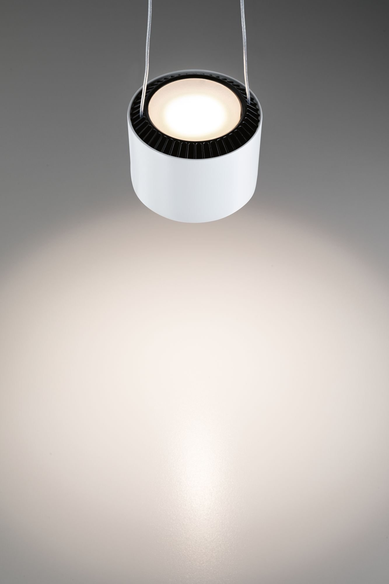 Paulmann Schienensystem-Leuchten »URail Pendel Aldan 860lm/460lm 8,5W 2700K dimmbar 230V Weiß«, dimmbar