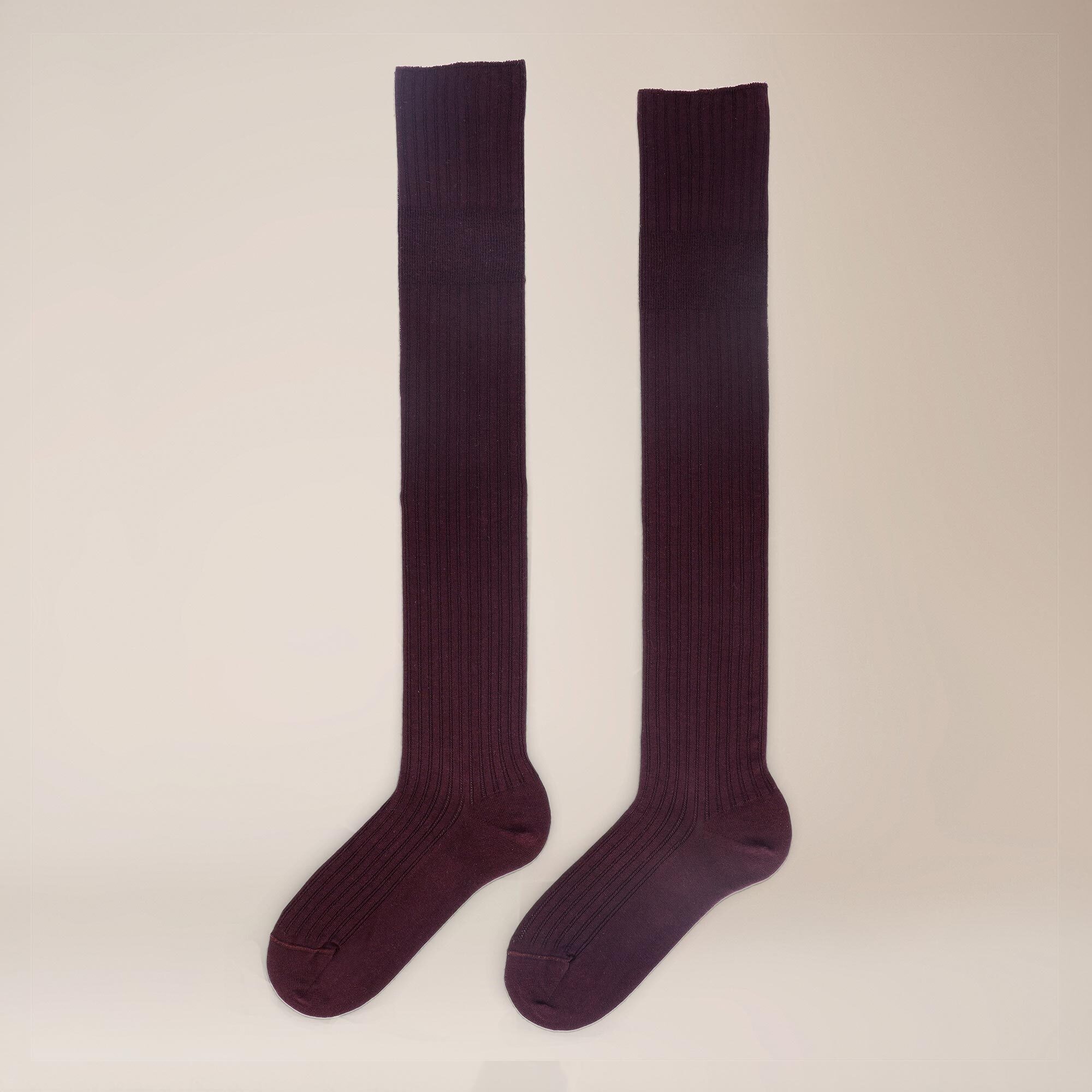 KUNERT Overknees »Overknee Ajour Stripe«