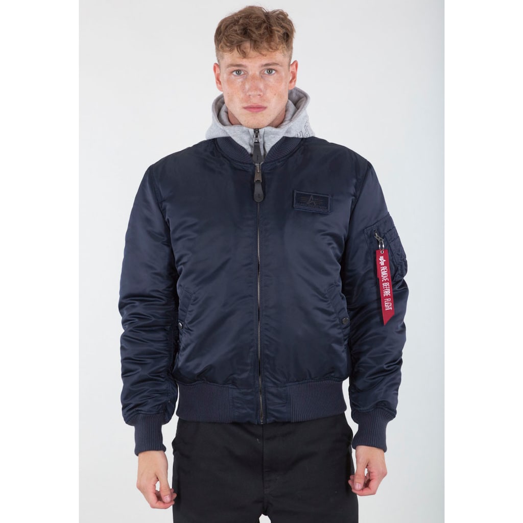 Alpha Industries Bomberjacke »MA-1 D-TEC«, mit Kapuze