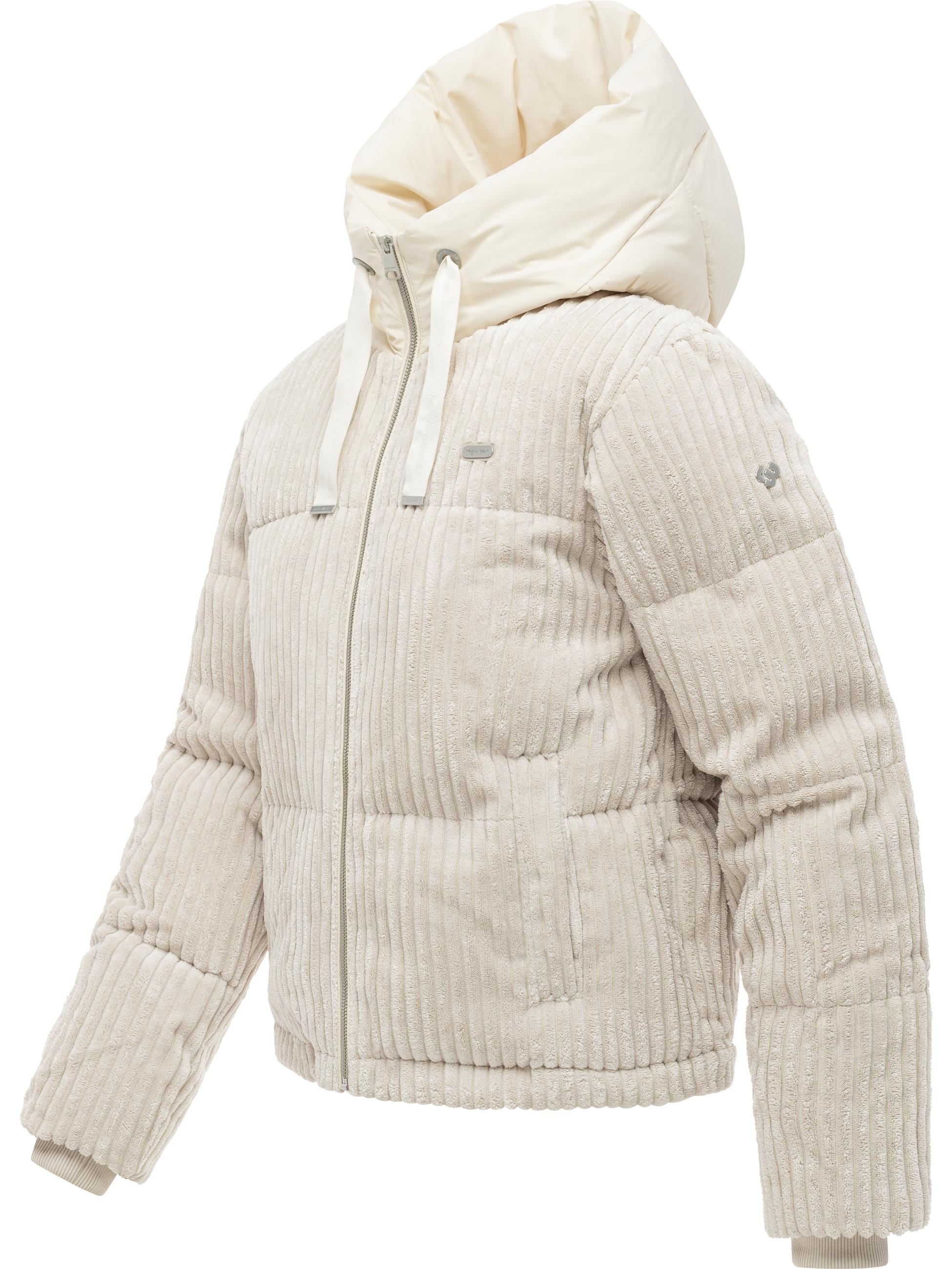 Ragwear Cordjacke »Cordjacke Riella Cordy Y« mit Kapuze Kuschelig weiche Damen Winter Kordjacke