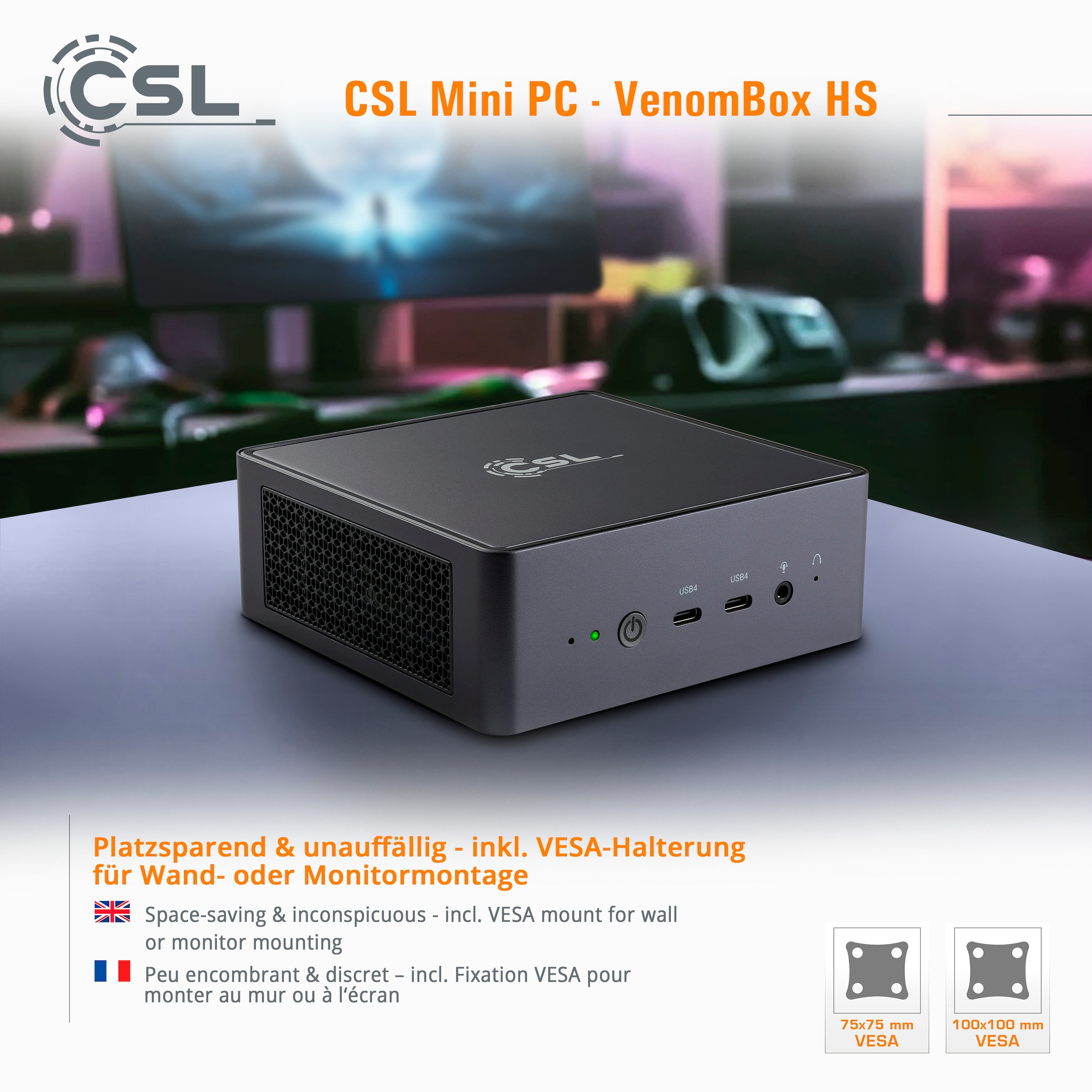 CSL Gaming-PC »VenomBox 8845 HS Windows 11 Pro«