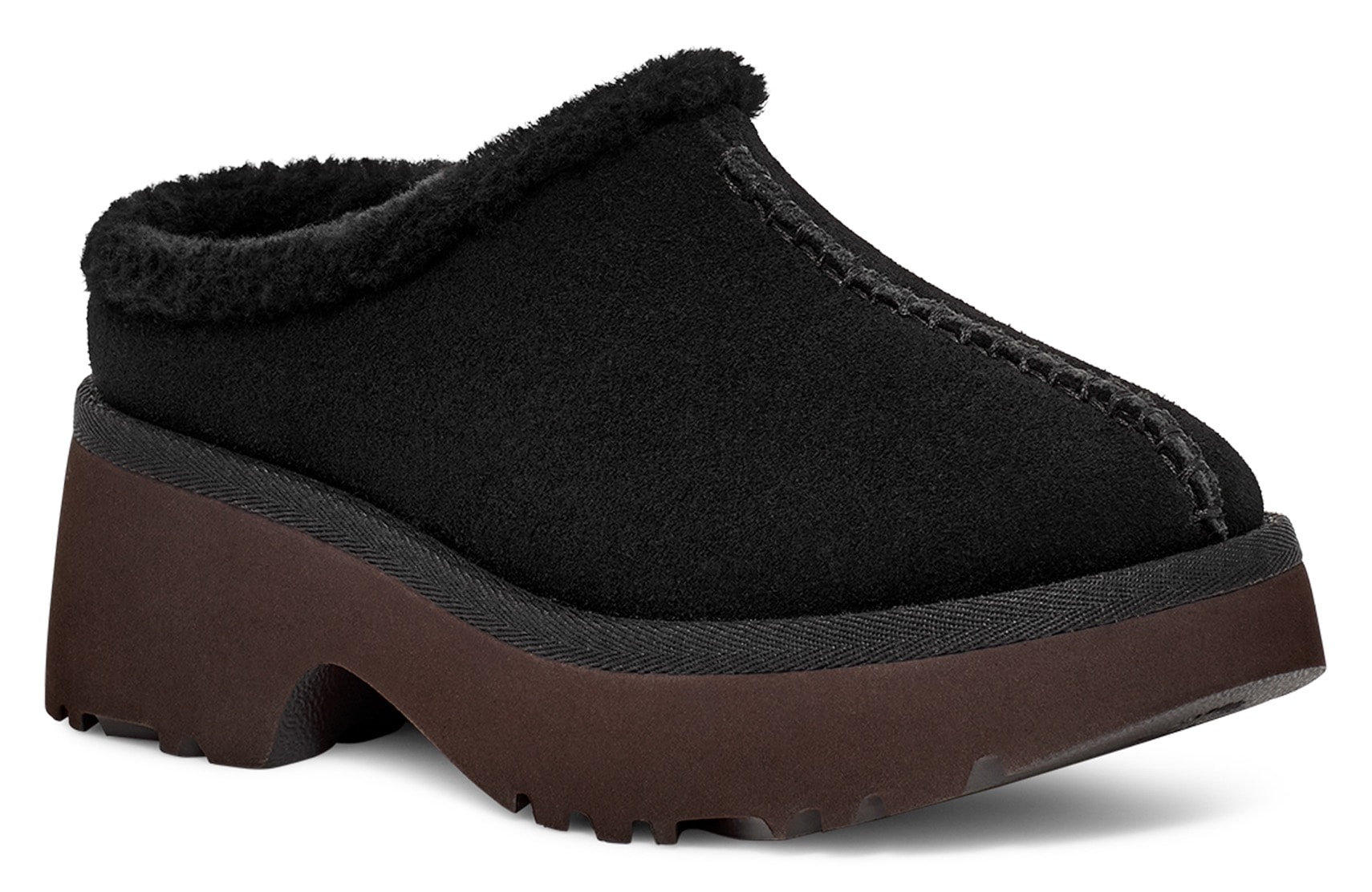 UGG Clog »NEW HEIGHTS COZY CLOG«, Mule, Flats, Pantolette, Plateau Schuh mit gepolstertem...