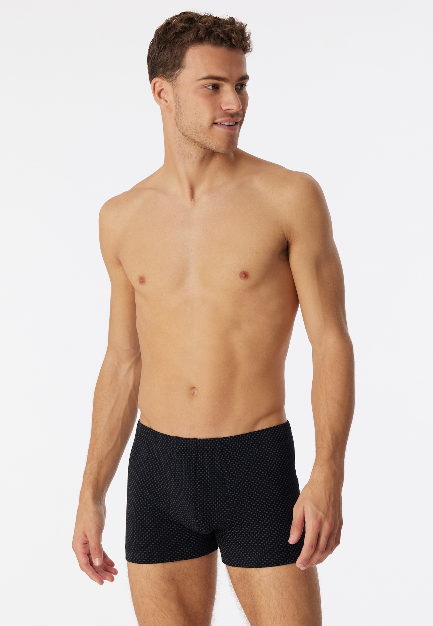 Schiesser Boxershorts »Cotton Casual«, ohne Eingriff, gepunktet