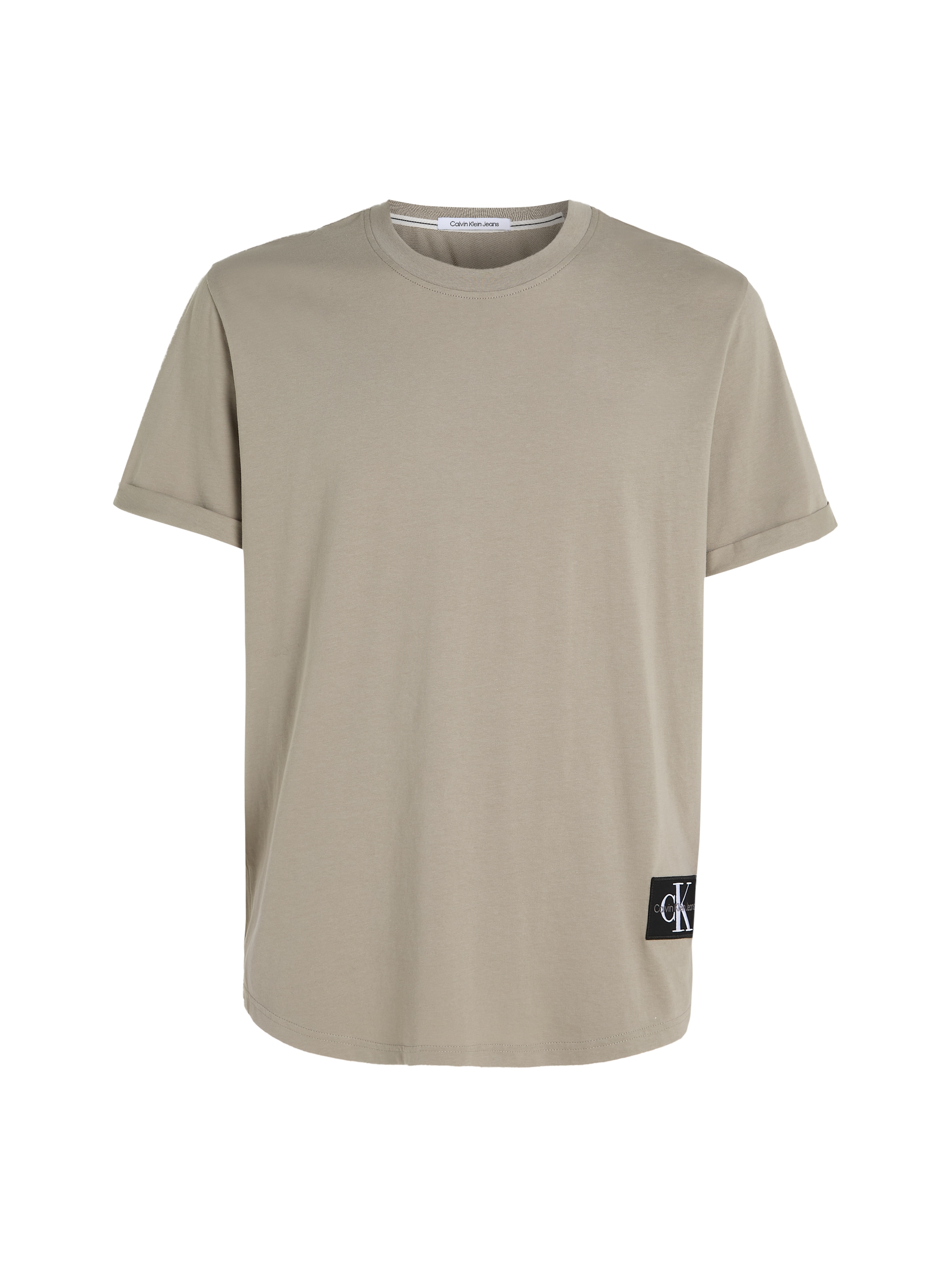 Calvin Klein Jeans T-Shirt »BADGE TURN UP SLEEVE«, mit Logopatch