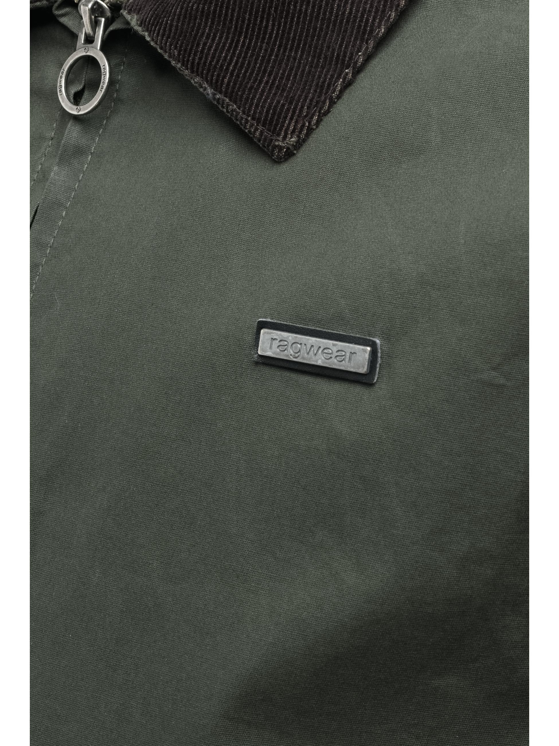 Ragwear Hemdjacke »Outdoorjacke Hertan Vintage« ohne Kapuze Leichte Herren Übergangsjacke mit Hemdkragen