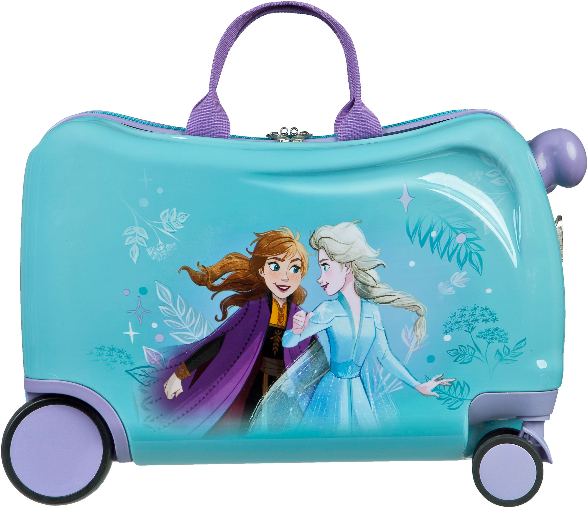 UNDERCOVER Kinderkoffer »Ride-on Trolley, Frozen«, 4 Rollen, zum sitzen und ziehen