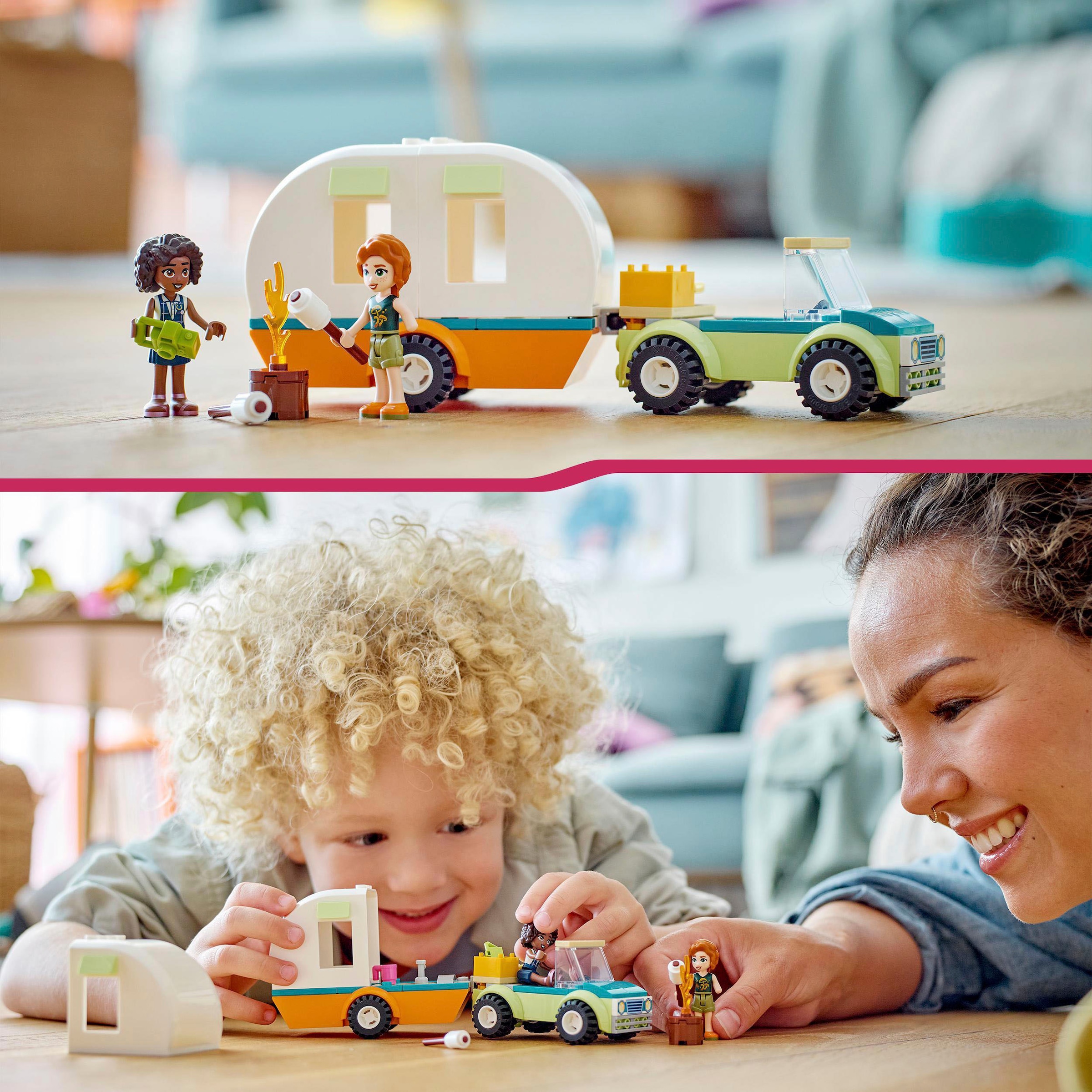 LEGO® Konstruktionsspielsteine »Campingausflug (41726), LEGO® Friends«, (87 St.), Made in Europe