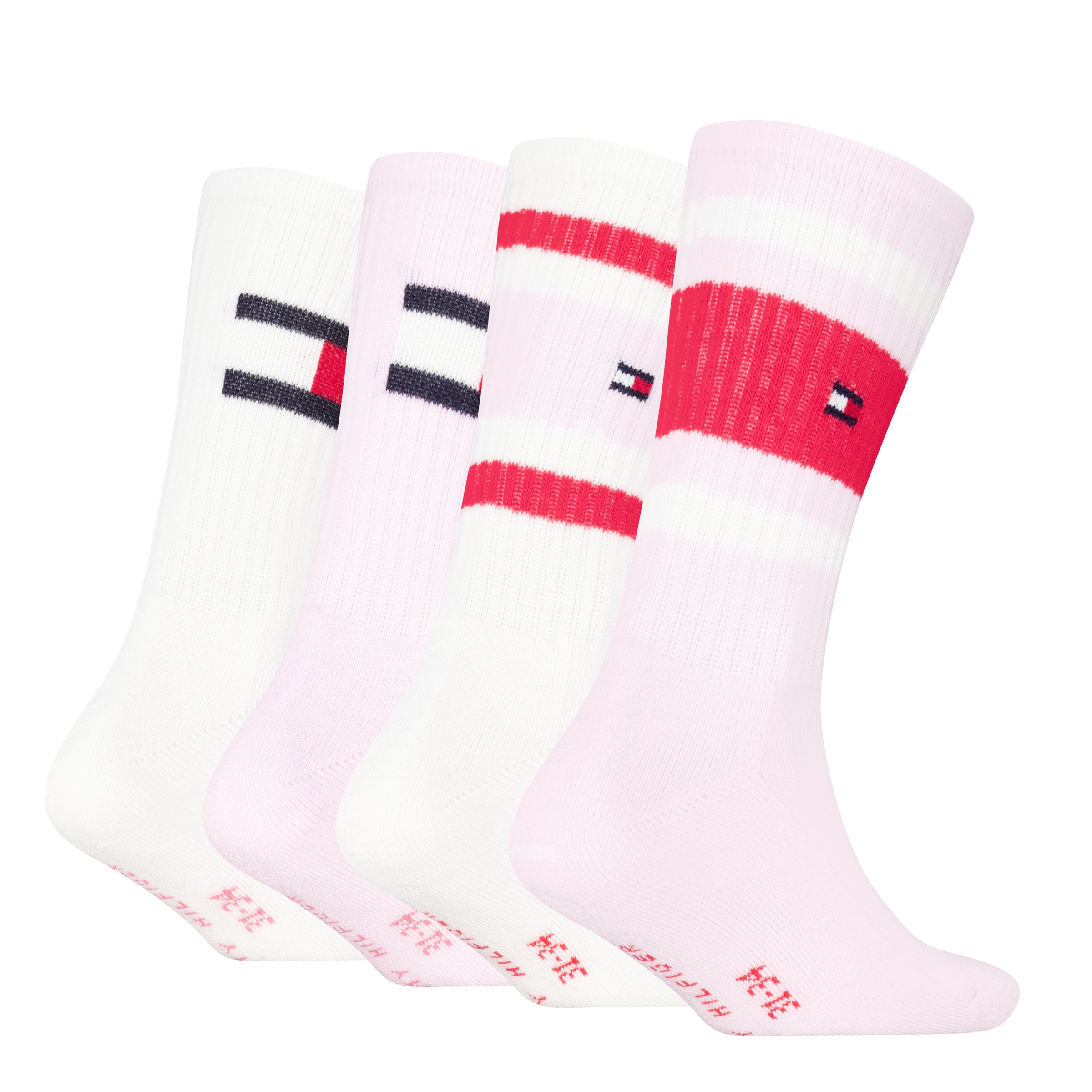 Tommy Hilfiger Socken »TH KIDS SOCK 4P SPORT STRIPE & FLAG ECOM« 4 Paar, 