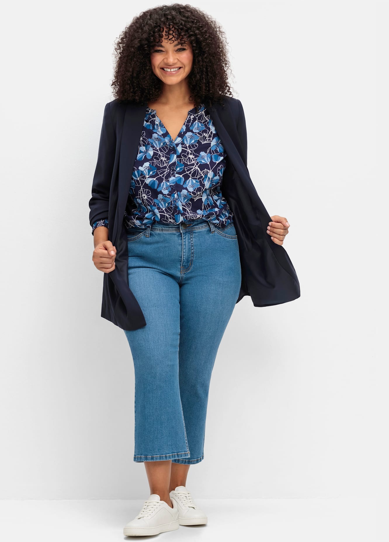 Sheego 7/8-Jeans, (1 tlg.)