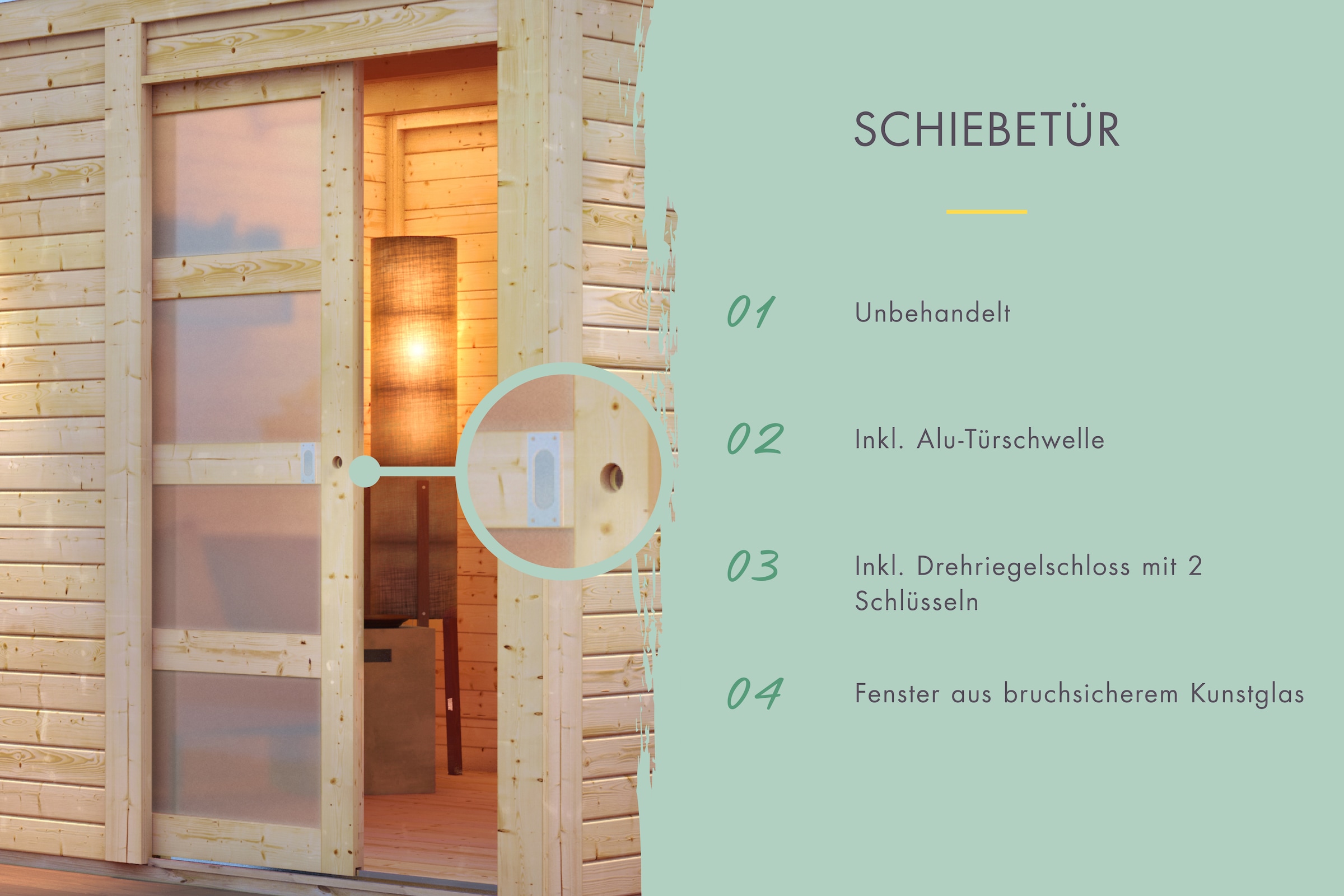 KONIFERA Gartenhaus »Coiba 2«