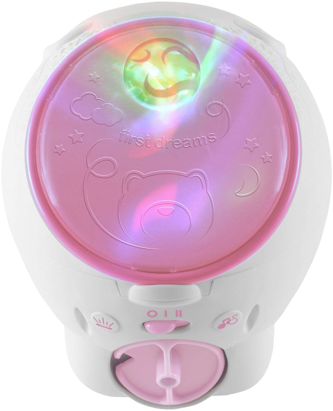 Chicco Nachtlicht »Projektor Eisbär, rosa«, mit Projektor und Soundfunktion