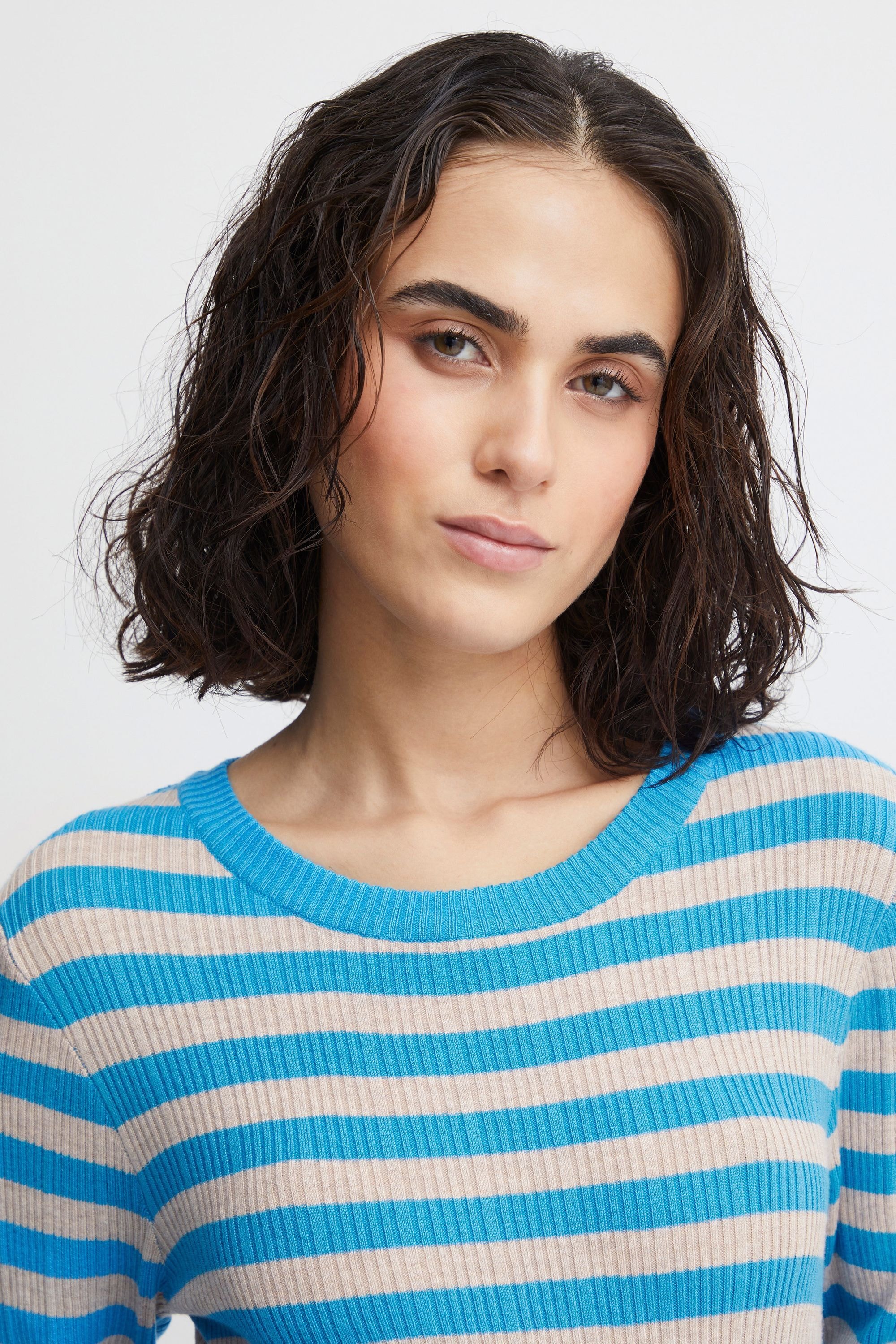 Ichi Strickfleece-Pullover »Strickpullover IHMafa«