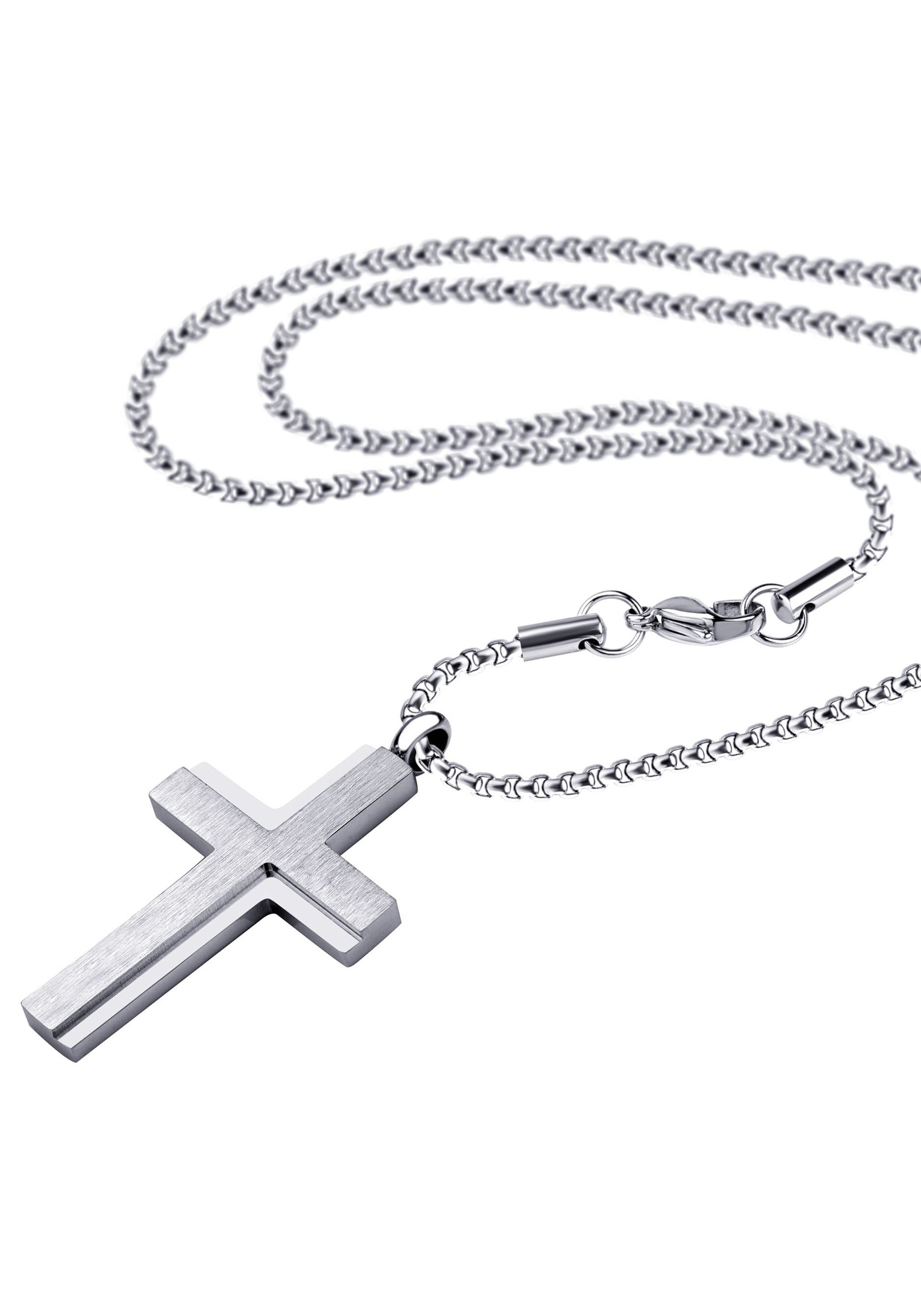 Firetti Kette mit Anhänger »Schmuck Geschenk Kreuz«