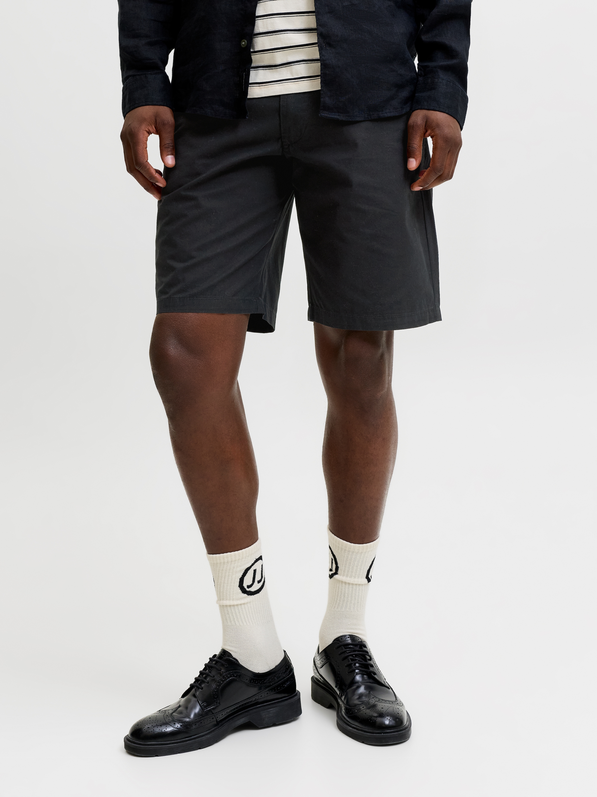Jack & Jones Chinoshorts »JPSTKARL DREW CHINO SHORTS MID«  mit Taschen