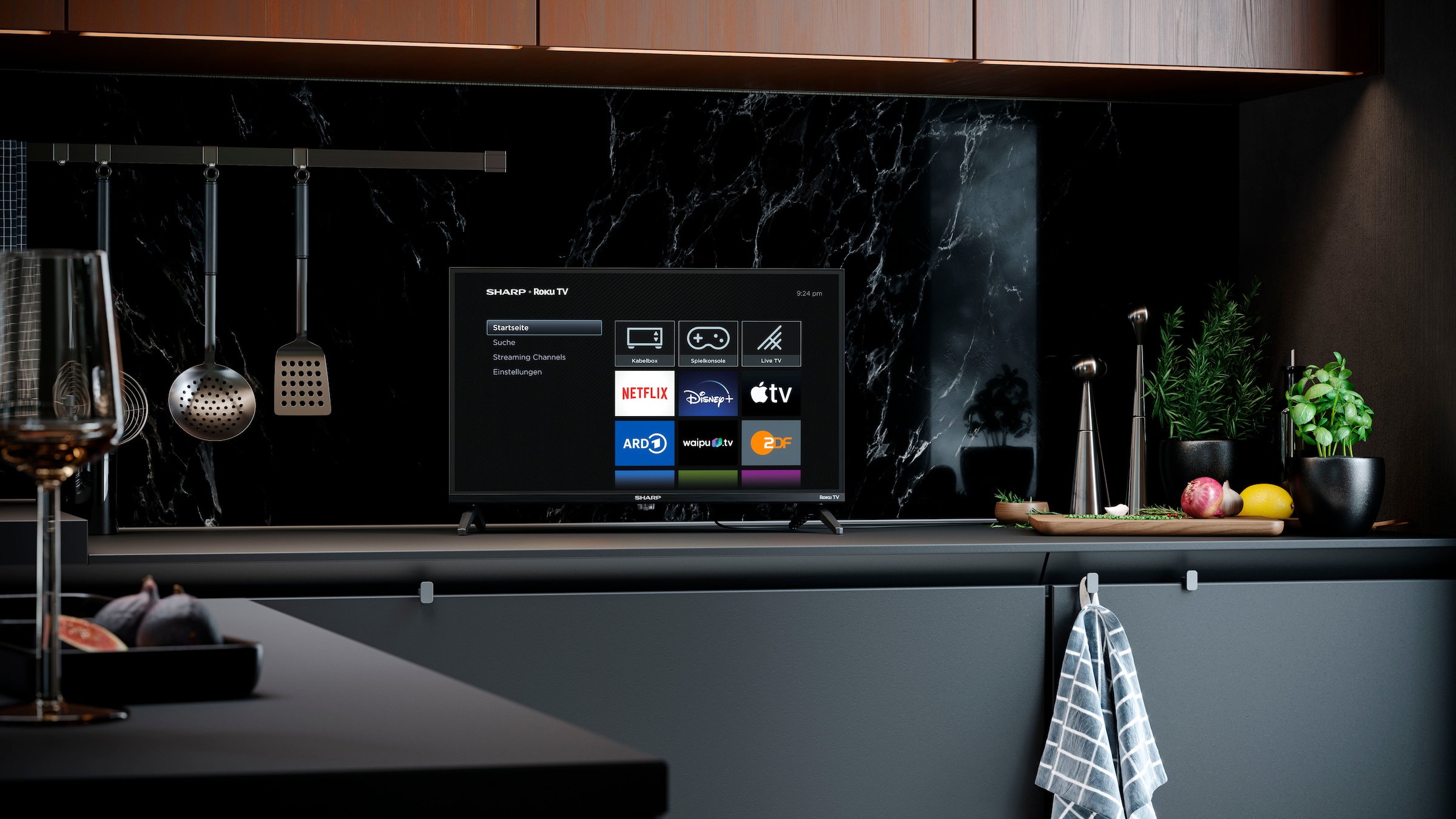 Sharp LED-Fernseher »1T-C24GDx« 60 cm/24 ″ HD ready Smart-TV