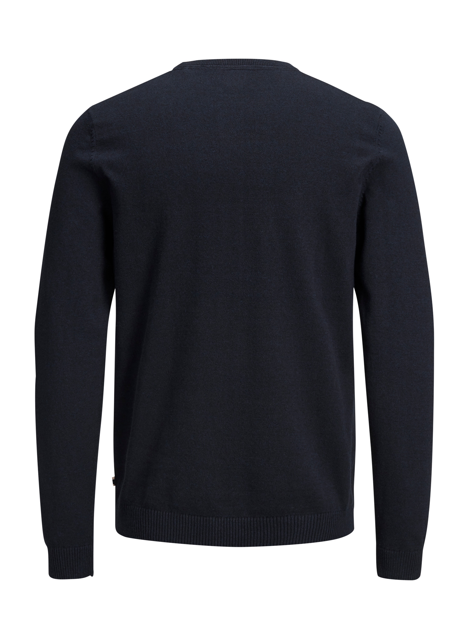 Jack & Jones Rundhalspullover »JJEBASIC mit Rundhals, ideal für Job und Freizeit« unifarben, modisch, slim fit, Baumwolle, Rundhals