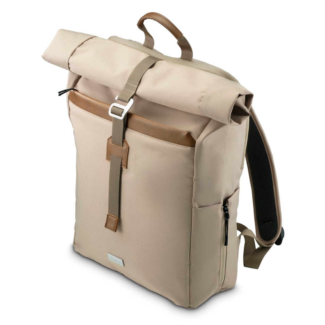 Hama Notebook-Rucksack »Laptop Rucksack mit 16,2 Zoll Laptopfach und 12,9 Zoll Tabletfach«, Rolltop, nachhaltige Materialien, bis 41 cm (16.2")