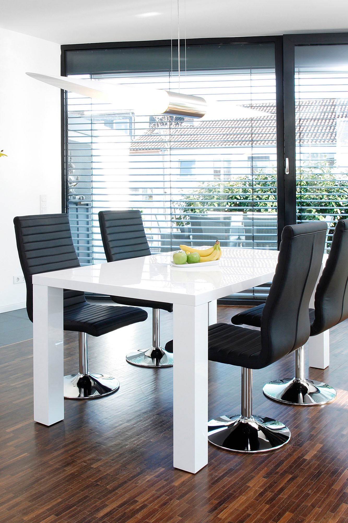 SalesFever Essgruppe, (Set, 5 St.), bestehend aus 4 Drehstühlen und einem 180 cm breitem Tisch