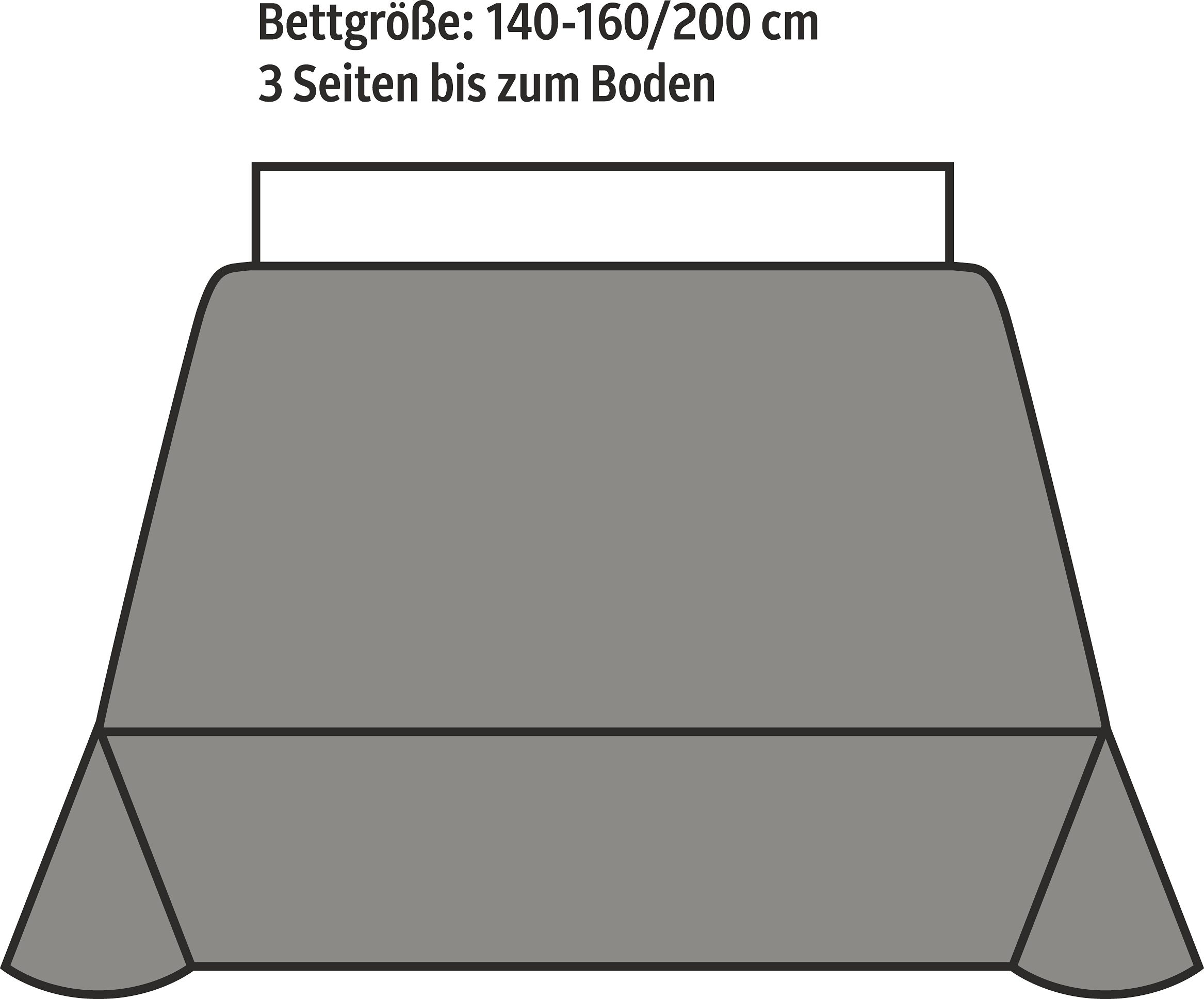 Home affaire Tagesdecke »Sofia«, Ornamente im Patchworkdesign, GRS-zertifiziert (gefertigt aus mindestens 50% recycelten Materialien), Flächengewicht von 320 g/m², Qualität 50% Baumwolle, 50% Polyester. Füllung: 100% Polyester