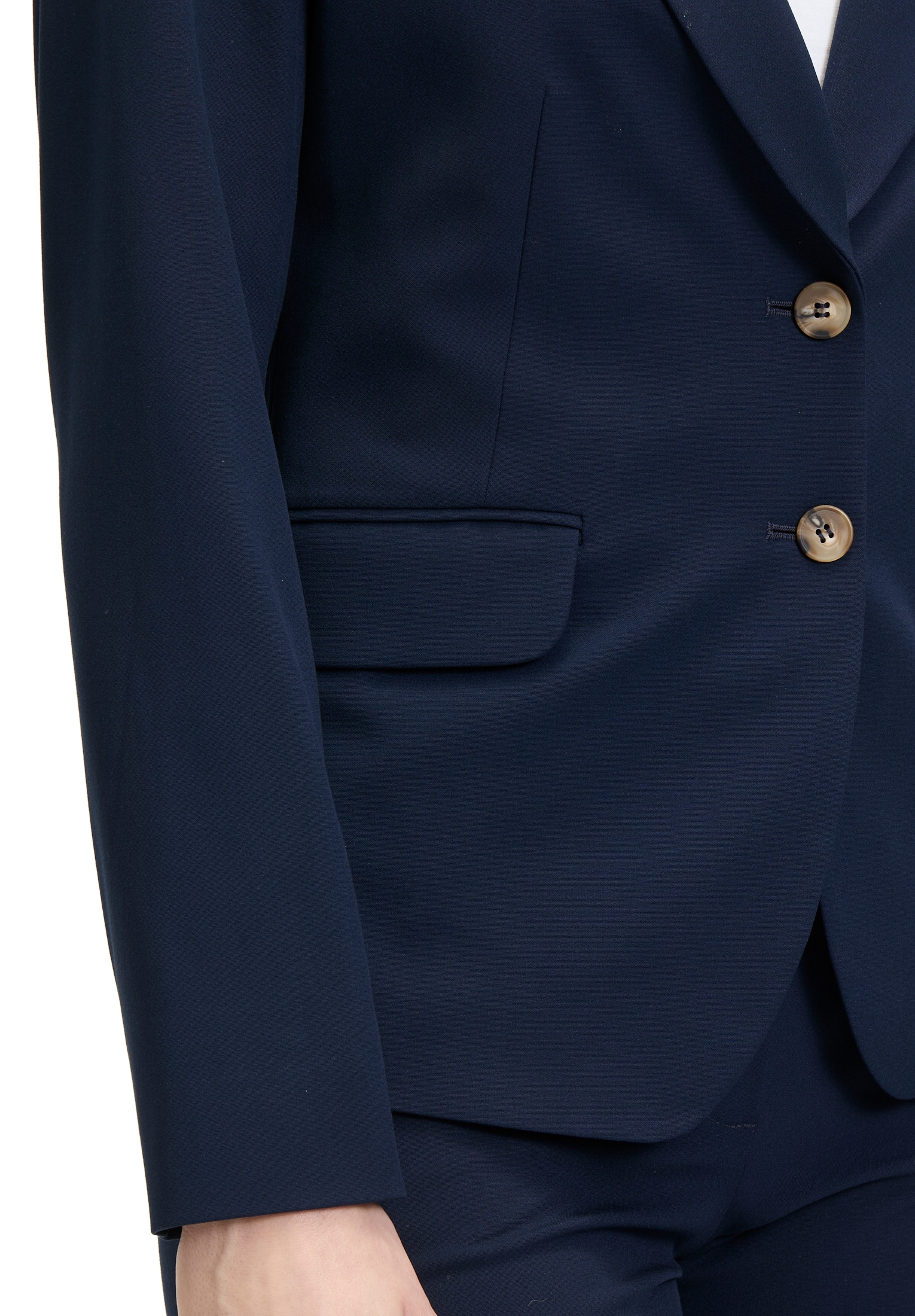 Betty&Co Jackenblazer »Klassischer Blazer mit Taschen«