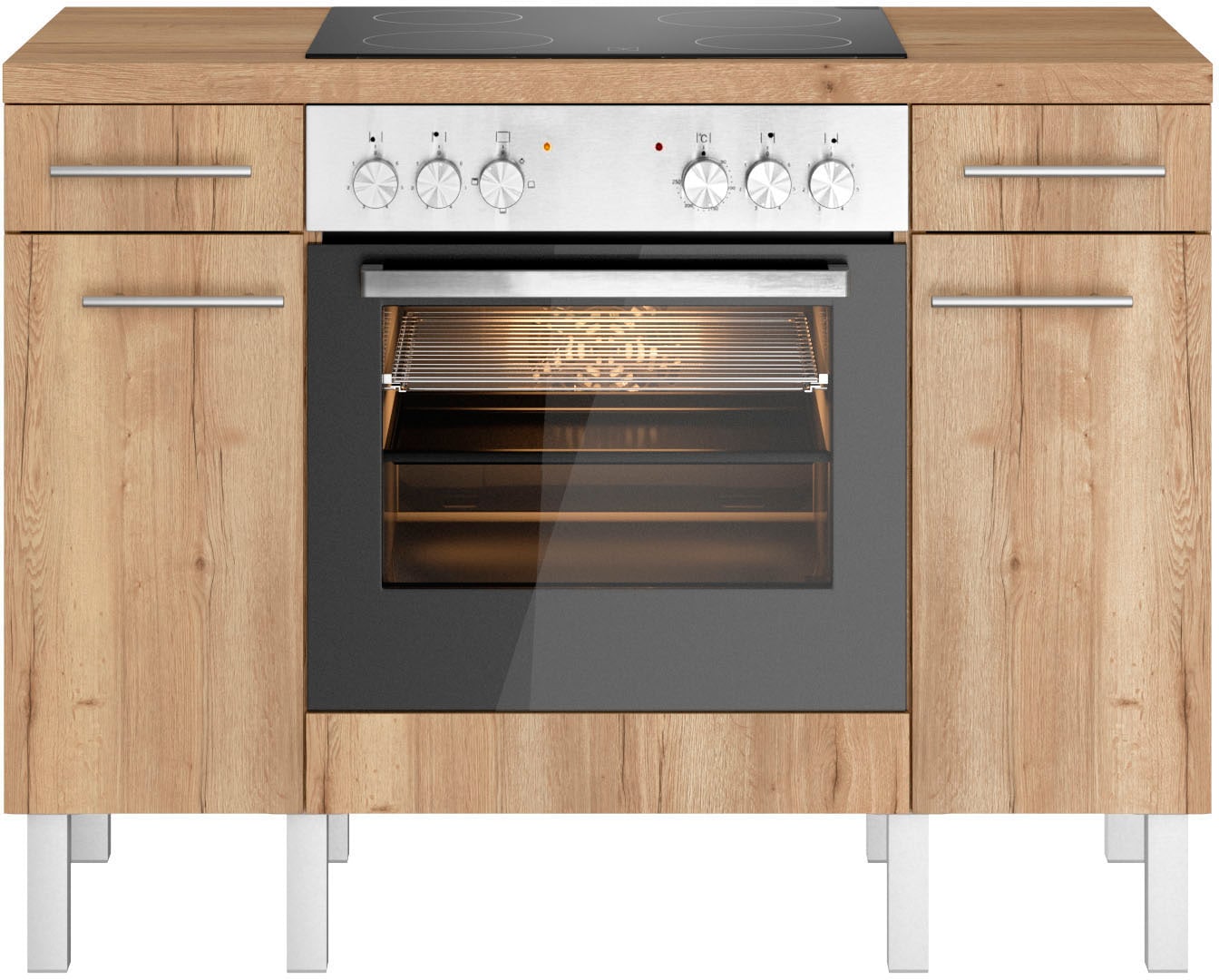 OPTIFIT Küche »Lilly« Breite 120, wahlweise mit E-Geräten