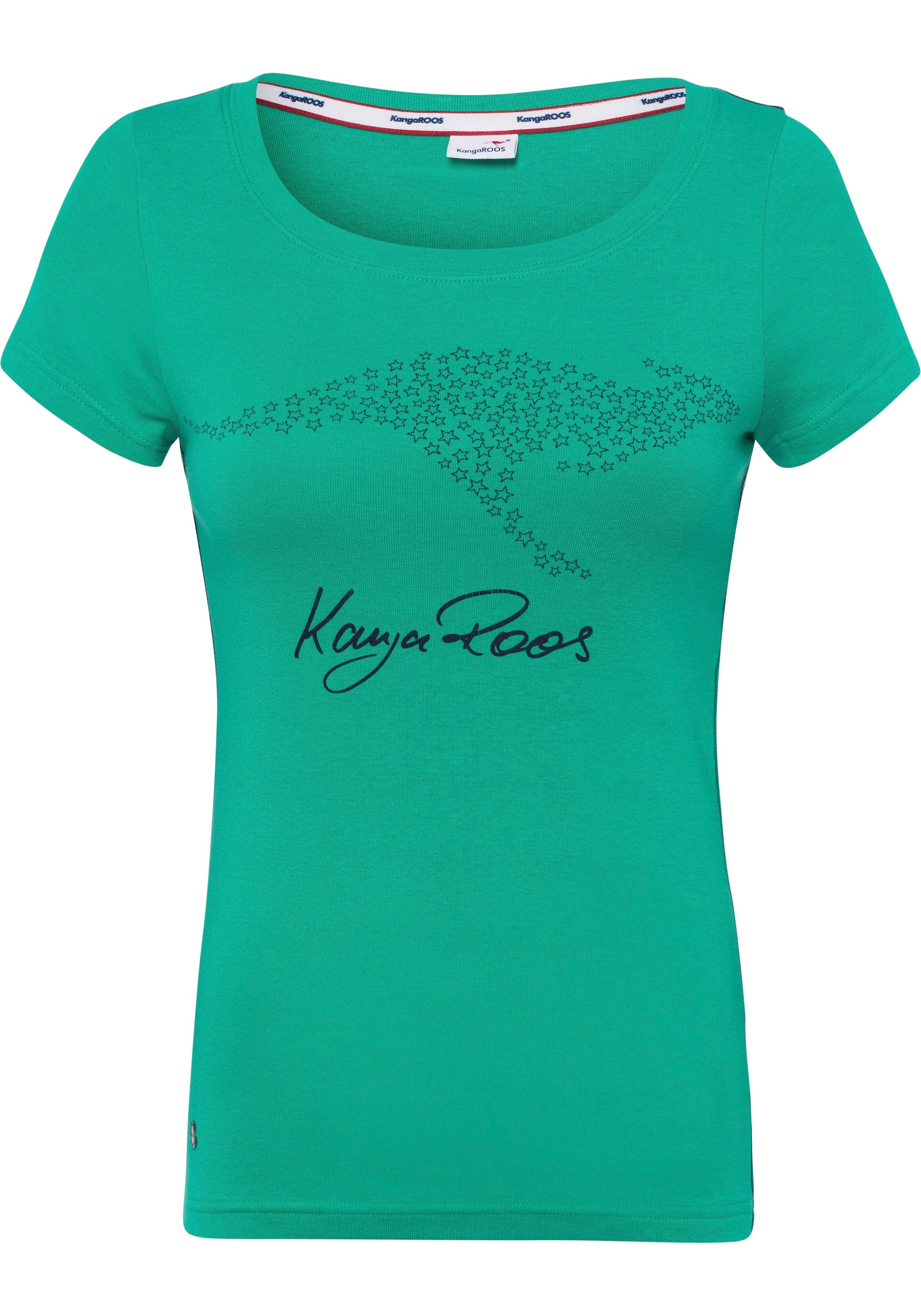 KangaROOS T-Shirt, mit großem Label-Druck