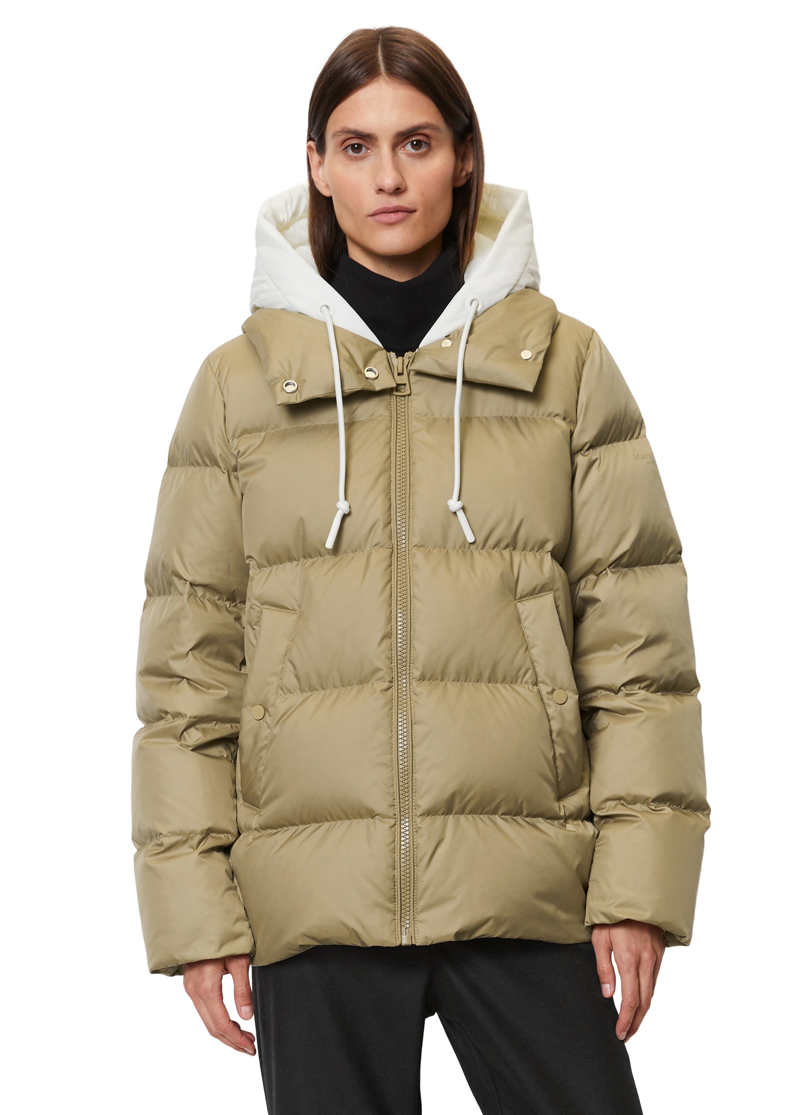 Daunenjacke »Puffer-Daunenjacke«, mit Kapuze