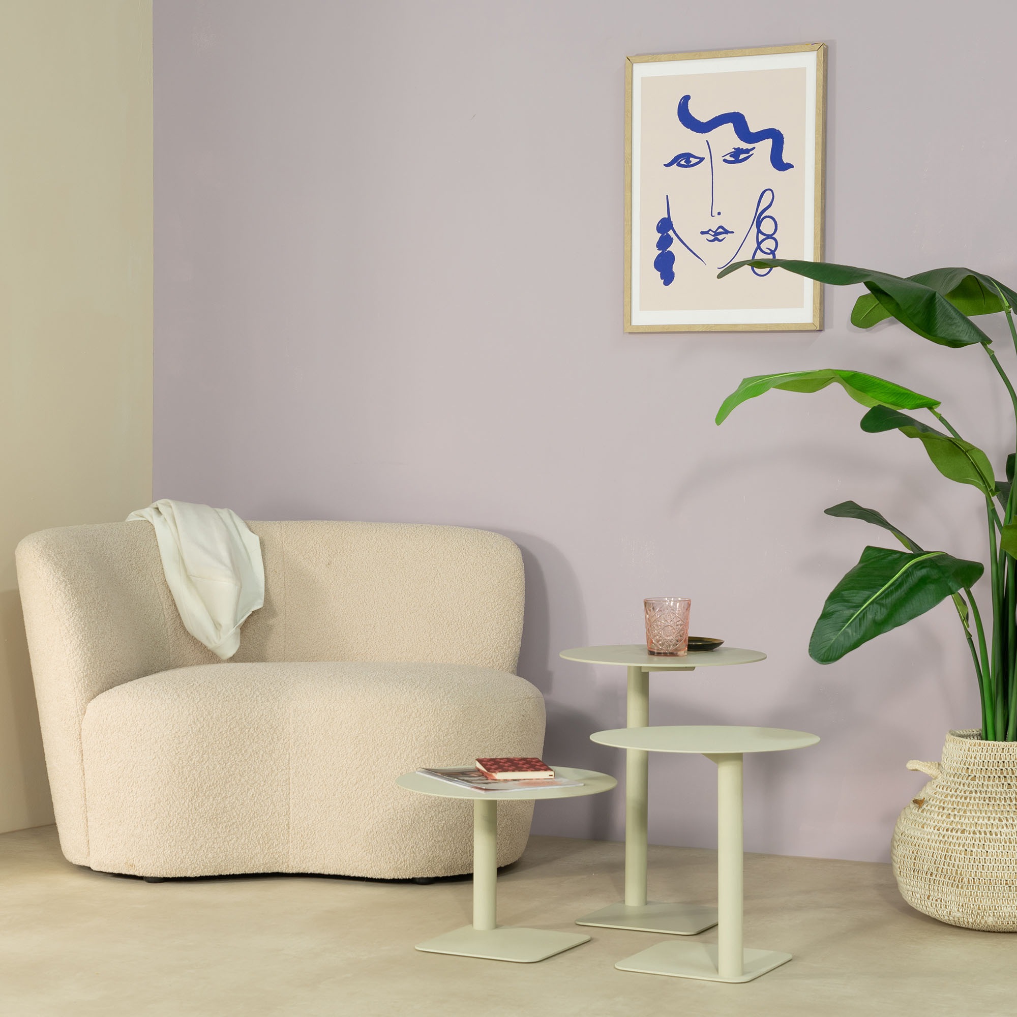 Spinder Design Beistelltisch »SUNNY 30«, Beistelltisch aus Stahl