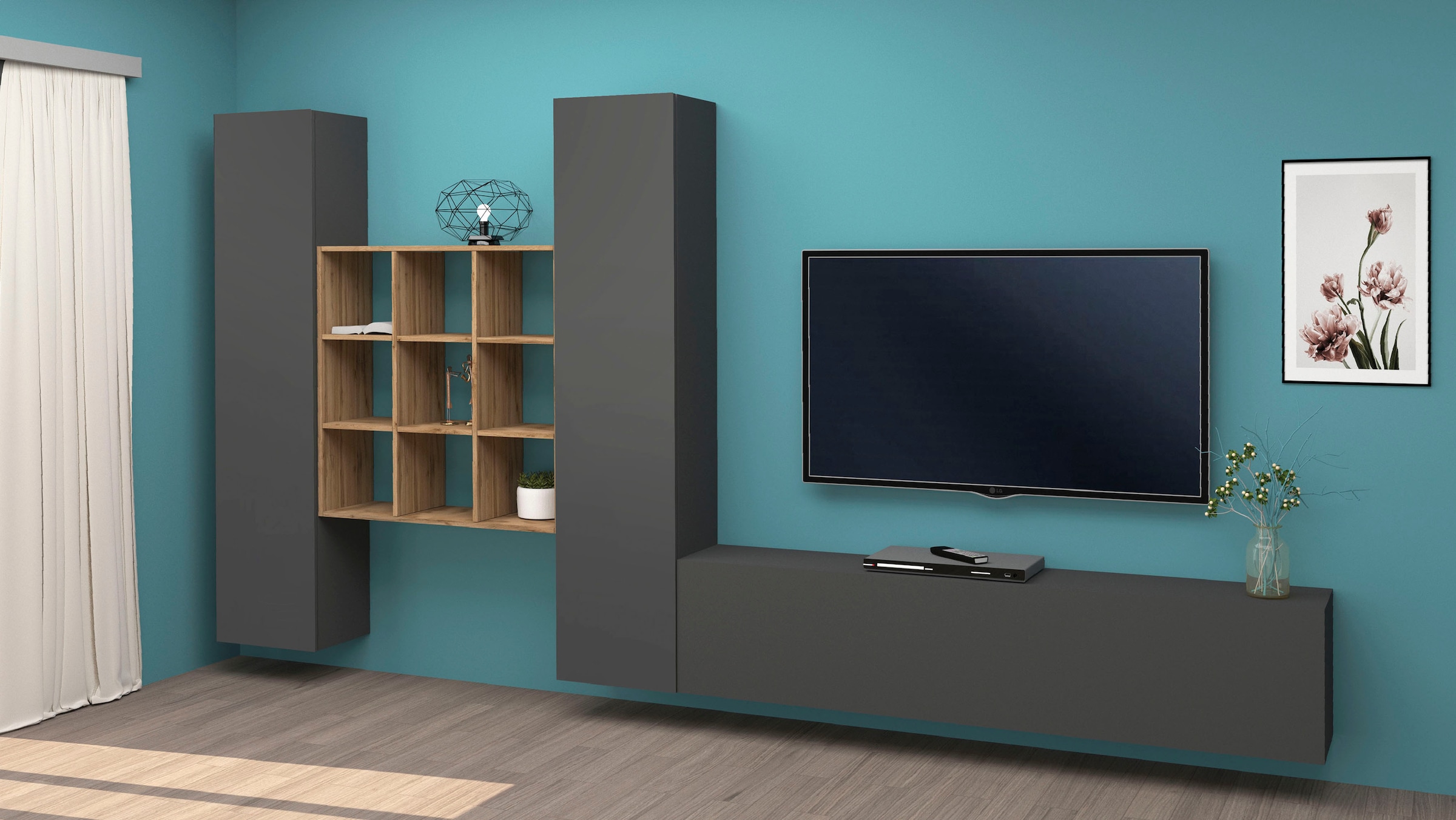 INOSIGN Wohnwand »Maruska« 1 Stk. tlg.