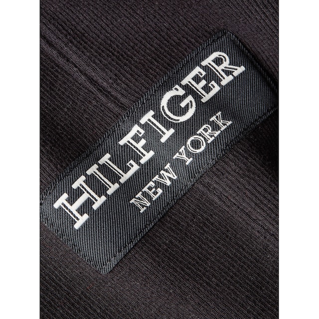 Tommy Hilfiger Blusenkleid »MINI RIB MONOTYPE BASEBALL DRS«, mit Logopatch  kaufen bei OTTO