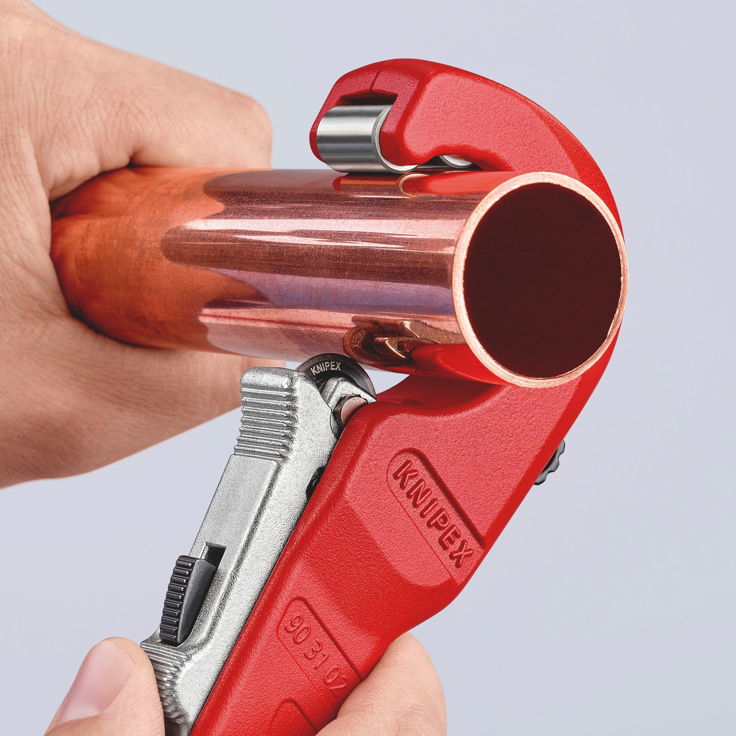 Knipex Rohrschneider »90 31 02 BK TubiX® (SB-Karte/Blister)«, 180 mm