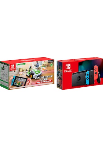 Nintendo Switch Spielekonsole, inkl. Mario Kart Live - Luigi Edition kaufen