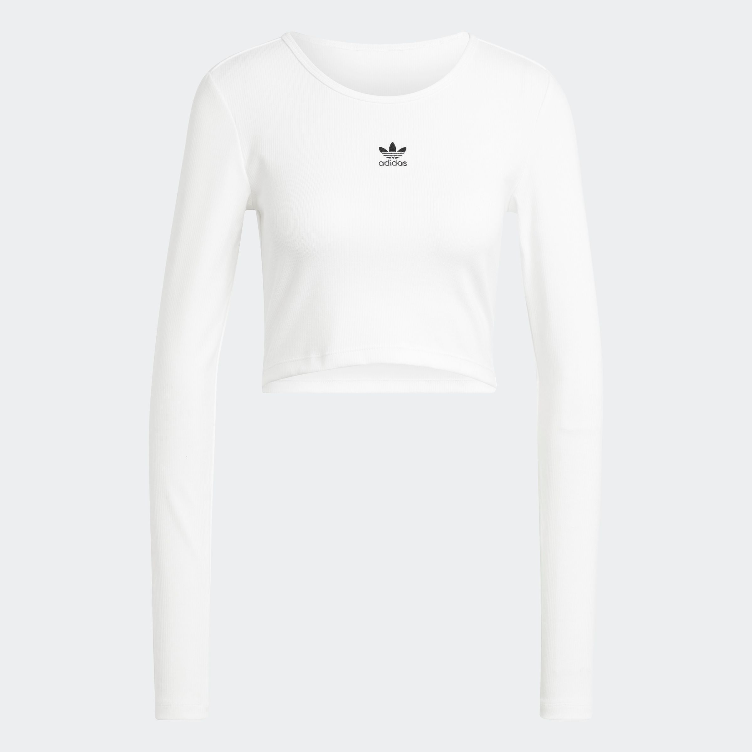 adidas Originals Langarmshirt »ESS CROP LS«