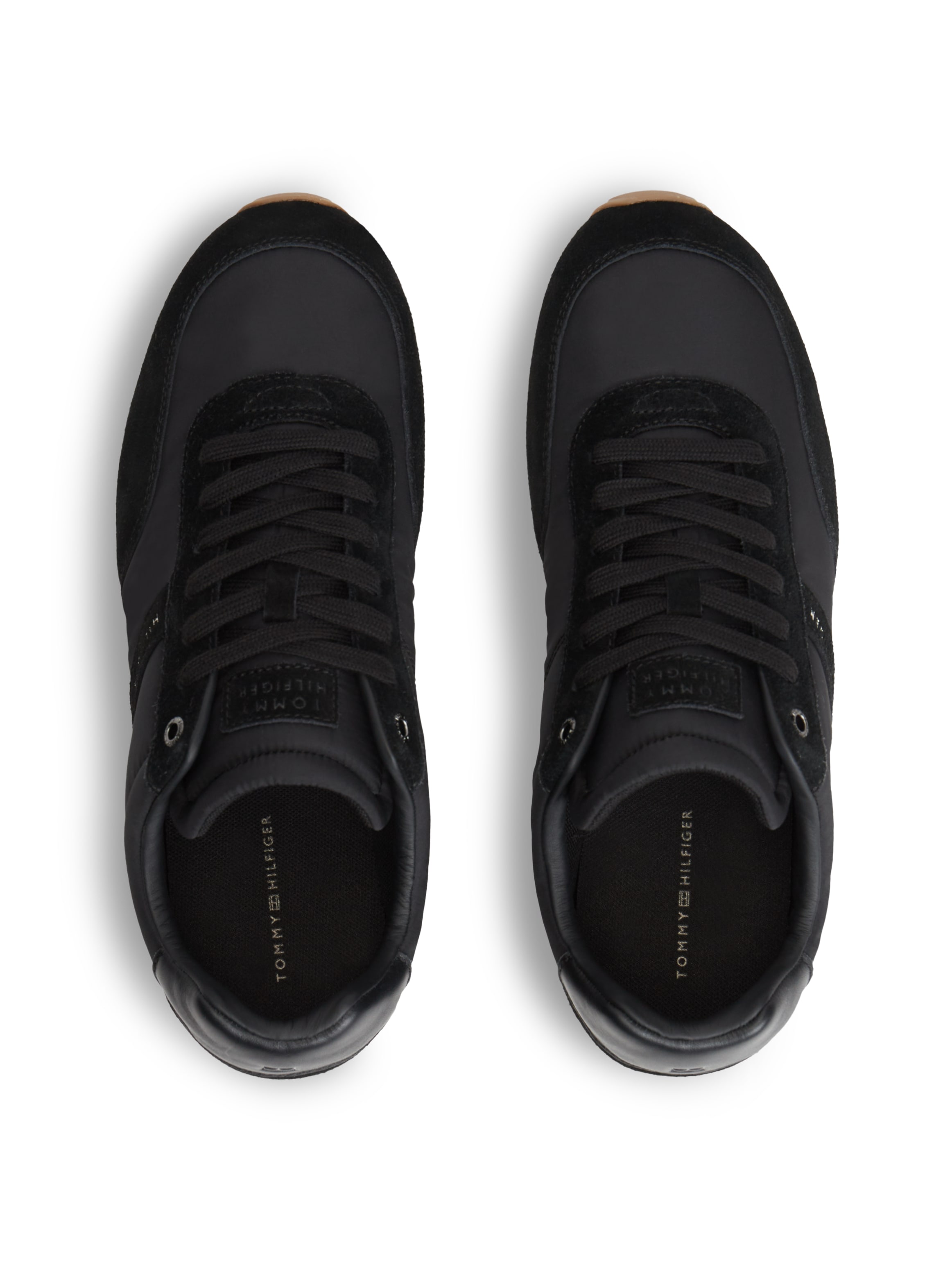 Tommy Hilfiger Sneaker »TH LO RUN ICON SUMMER MIX«  Freizeitschuh, Halbschuh, Schnürschuh, weiche Schaftrand-Polsterung