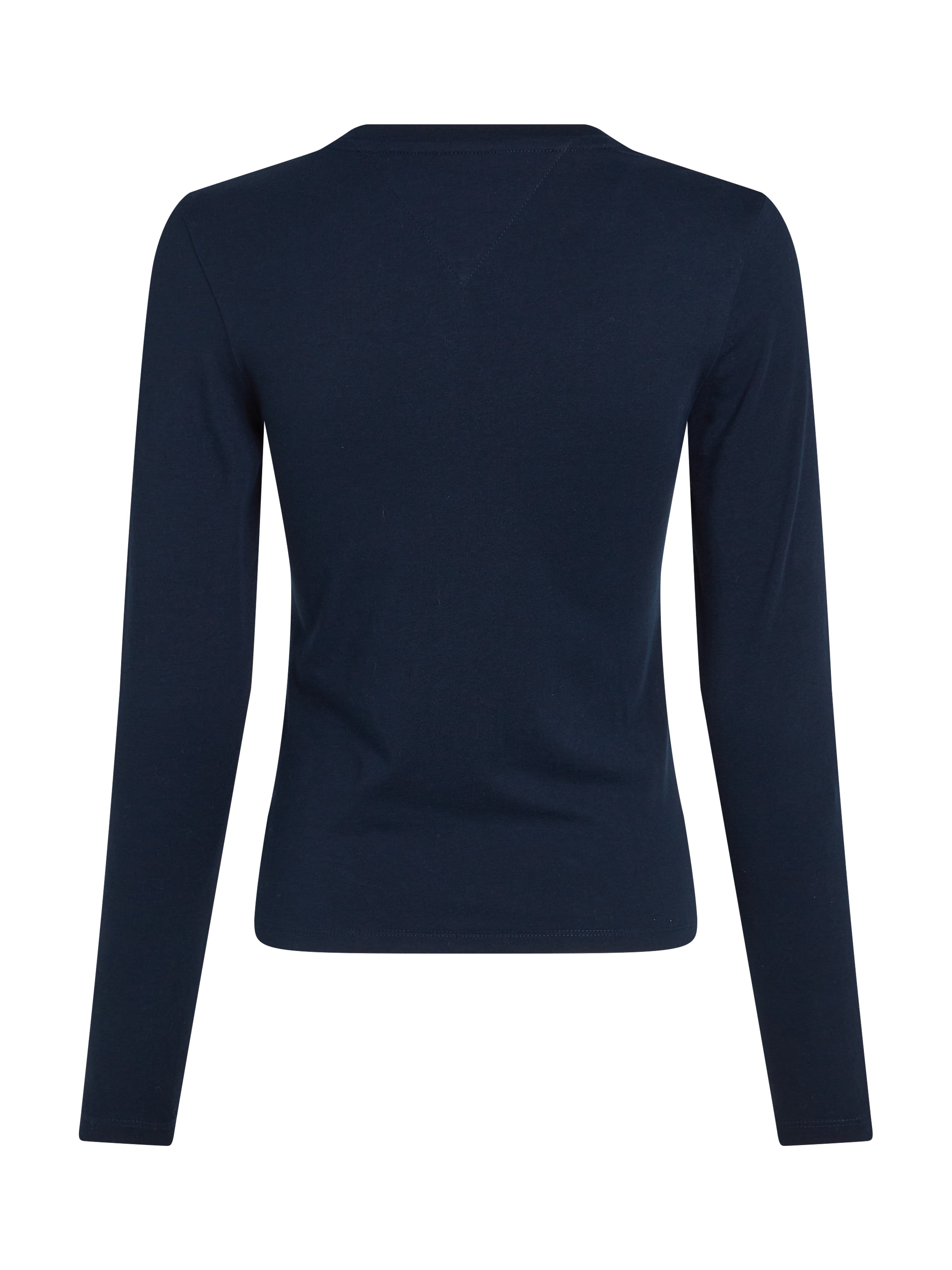 Tommy Jeans Curve T-Shirt »TJW SLIM ESSENTIAL LOGO 2 LS EXT«, in Großen Größen mit Logoschriftzug