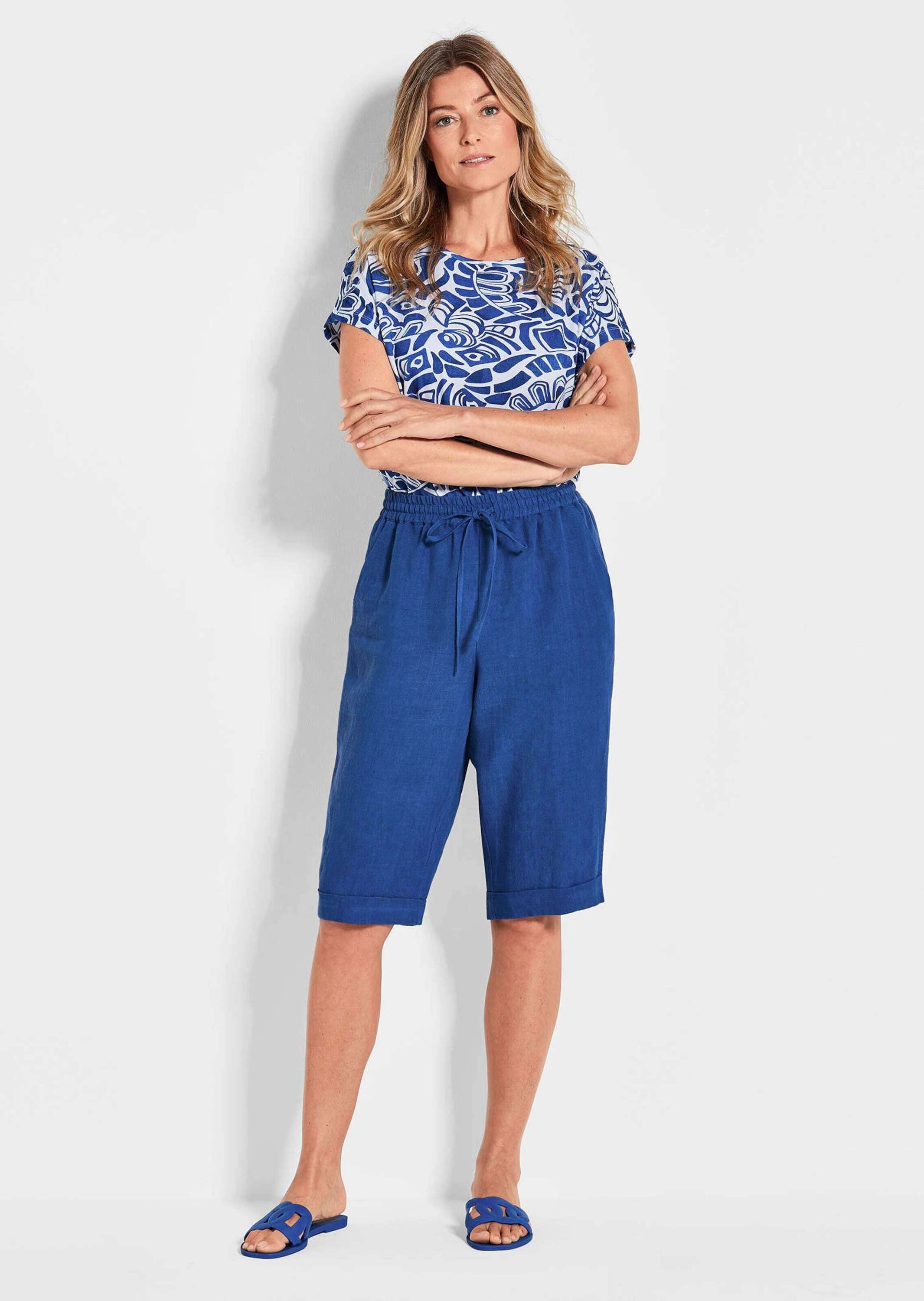 GOLDNER Schlupfhose »Sportliche CARLA Midihose«