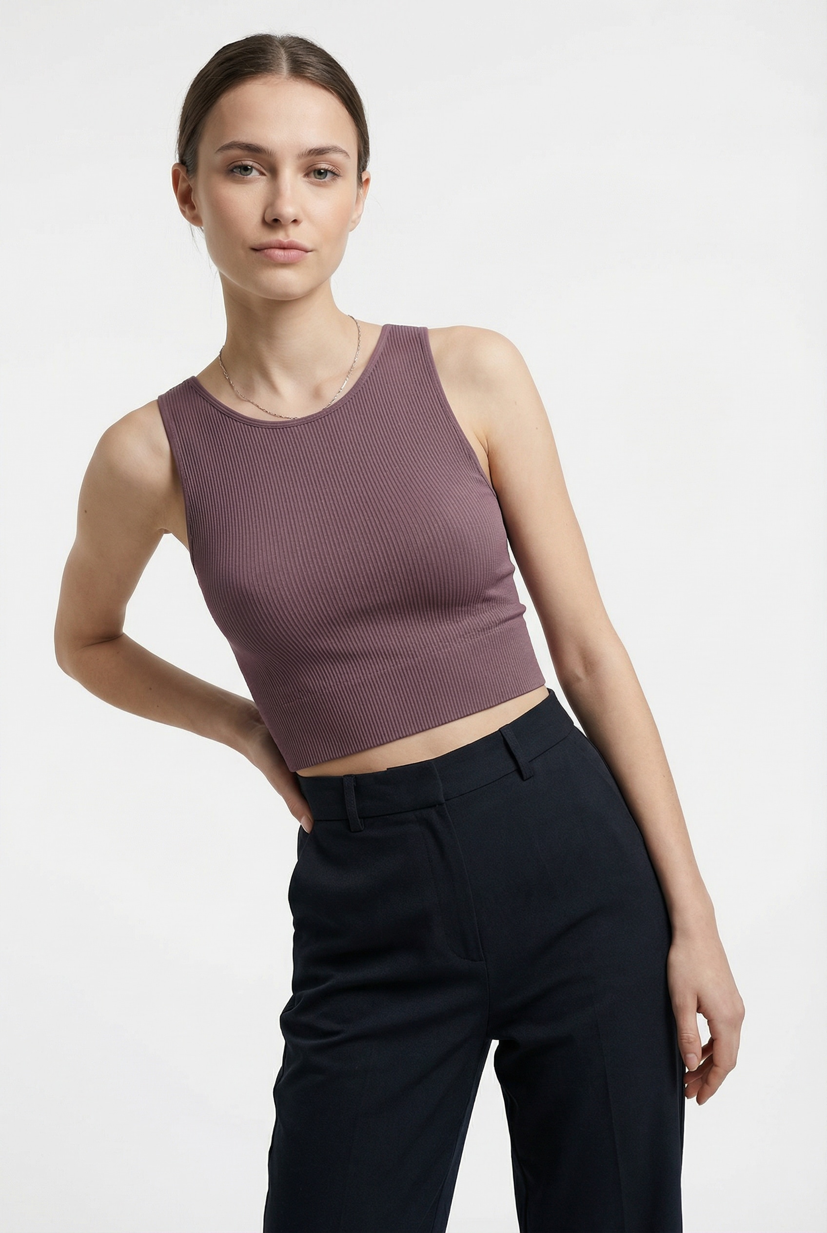 ONLY Play Trainingstop »ONPJAIA LIFE« Cropped Fit, in feiner Rippstruktur