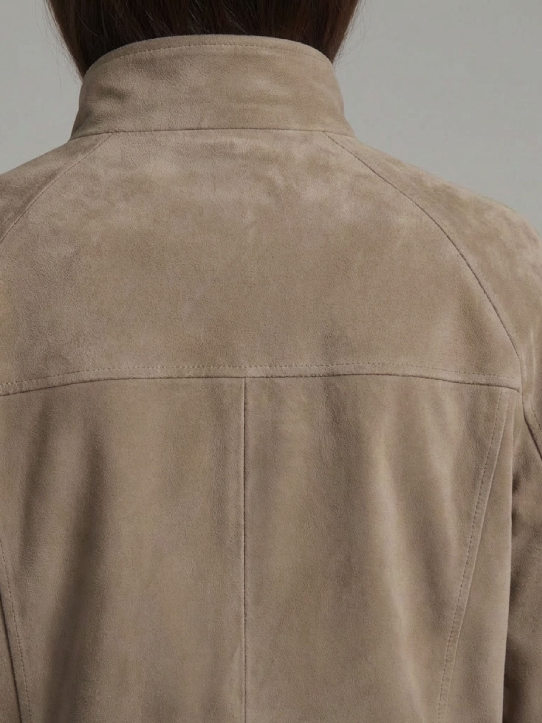 RICANO Lederjacke »Lederjacke Adriana« ohne Kapuze Handgefertigt aus echtem Leder