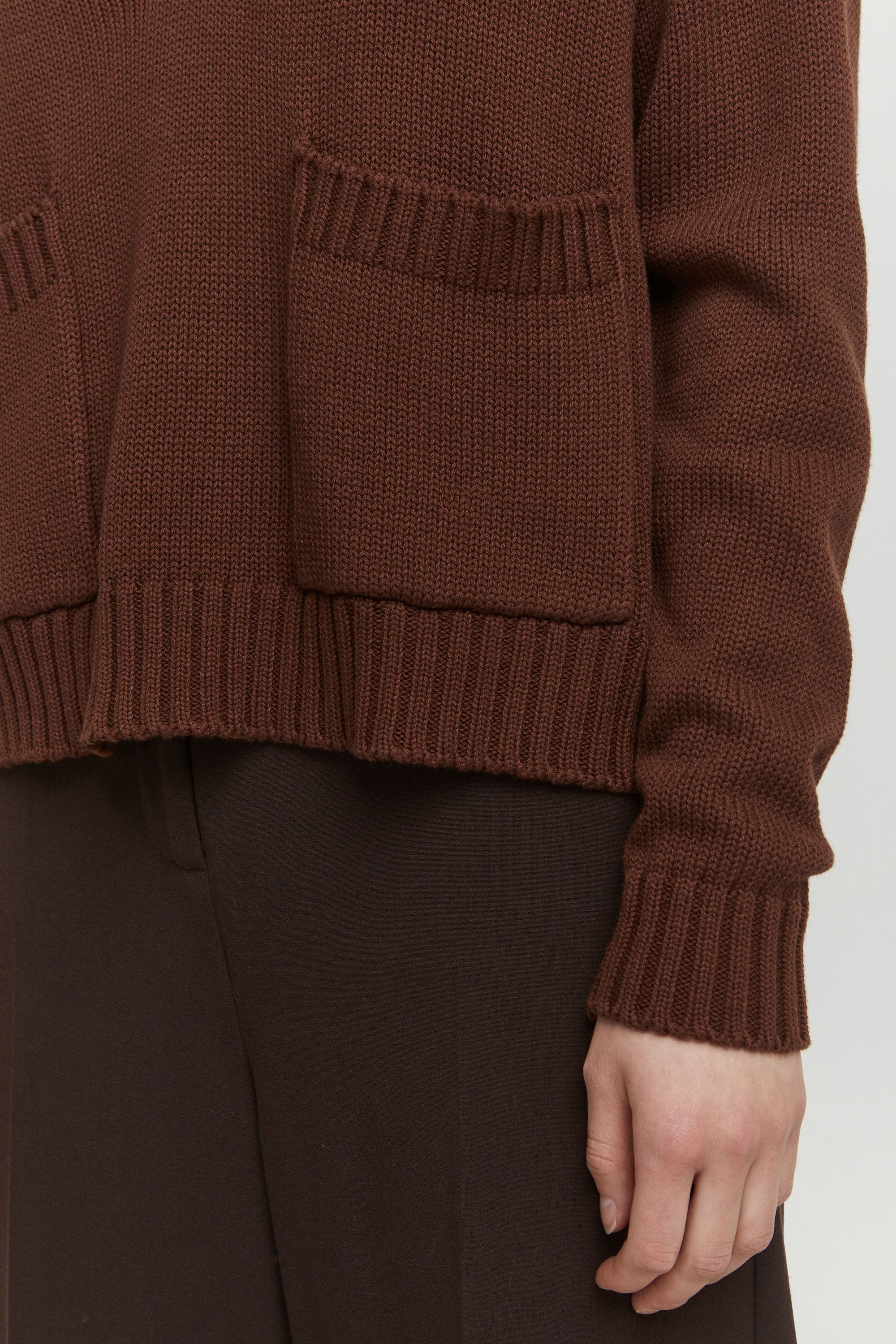 b.young Strickfleece-Pullover »Strickpullover BYOlia«