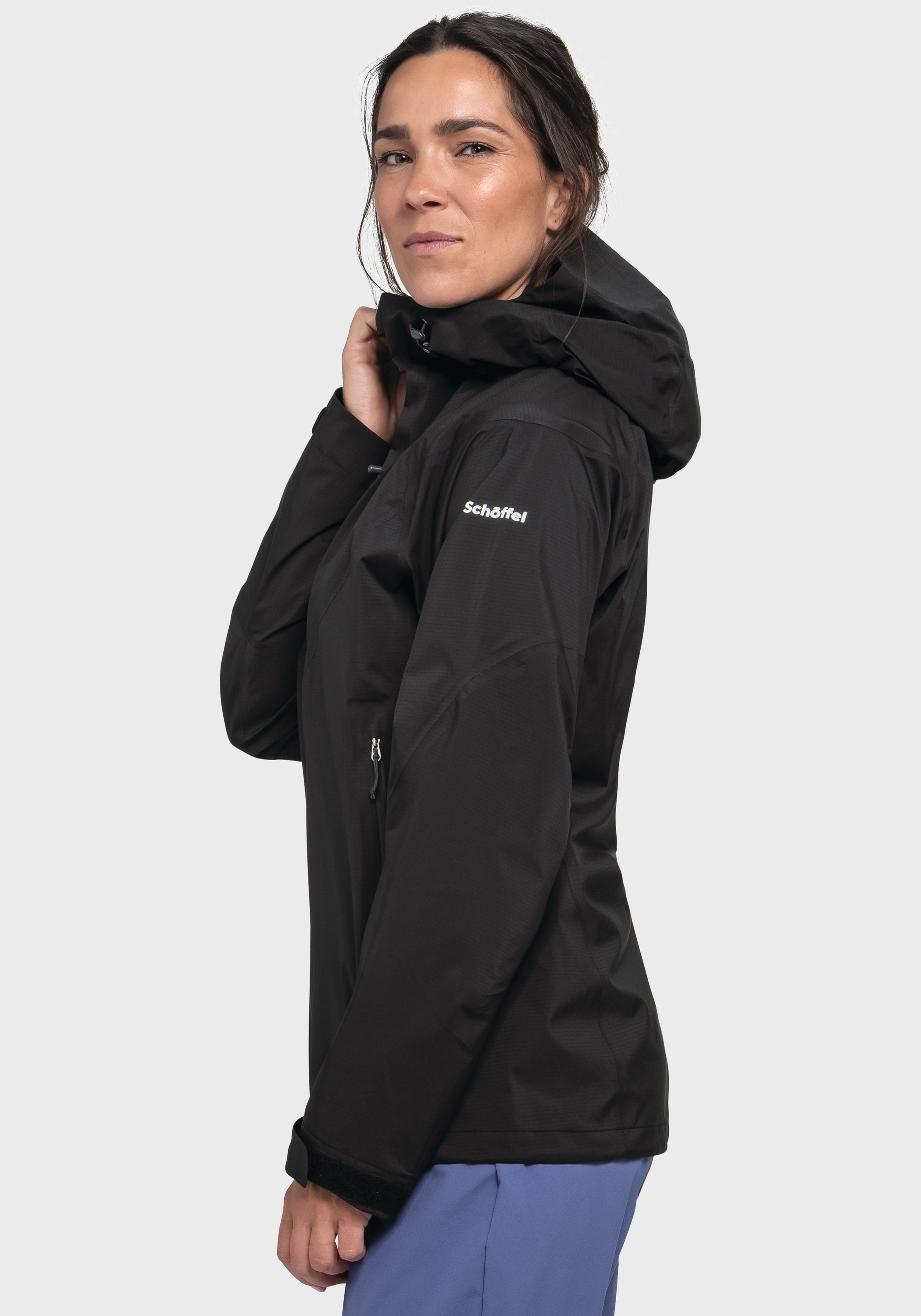 Schöffel Outdoorjacke »Mountain Jacket Style Blaueis WMS«, mit Kapuze