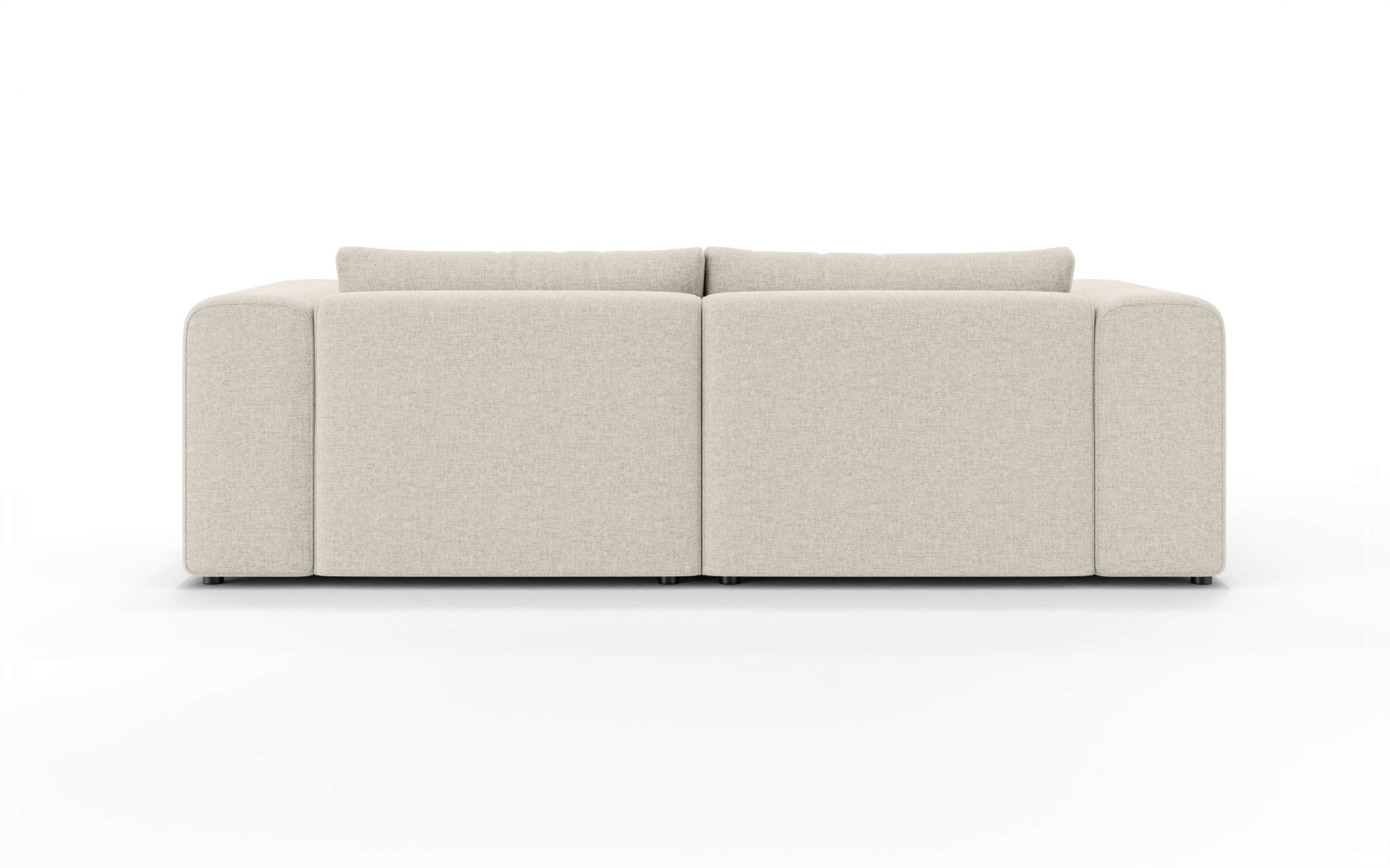 OTTO home Ecksofa »TIARRA Design-Sofa mit Ottomane recht/links bestellbar, Breite 241 cm« L-Form mit hochelastischer Schaum und Wellenunterfederung